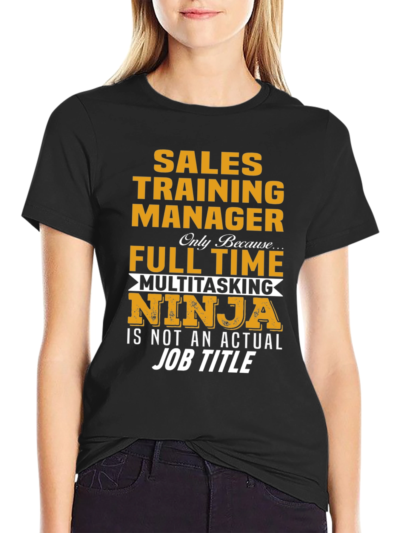 Sales Training Manager Multitasking Ninja T-Shirt