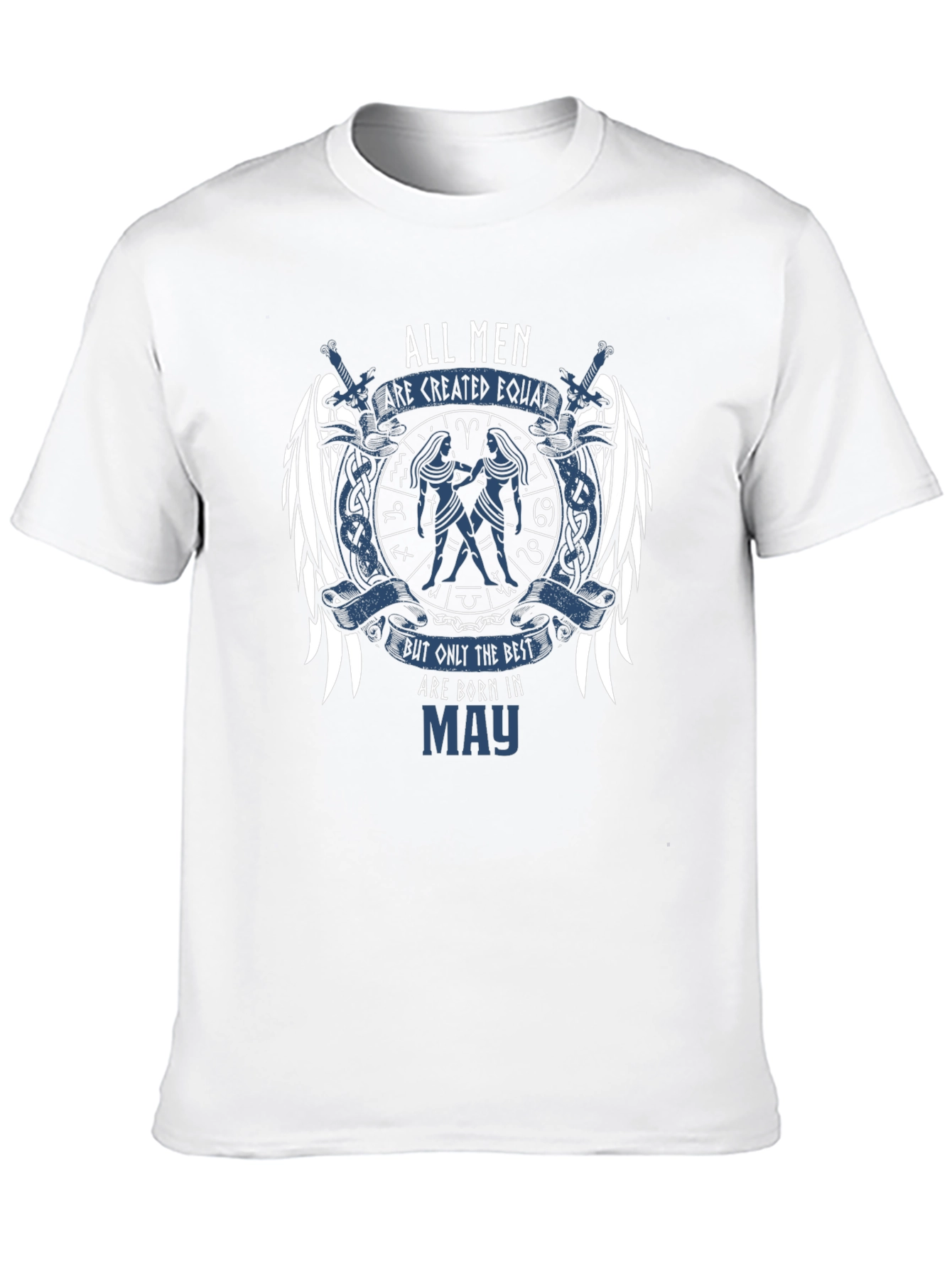 All Men Are Created Equal May Zodiac T-Shirt