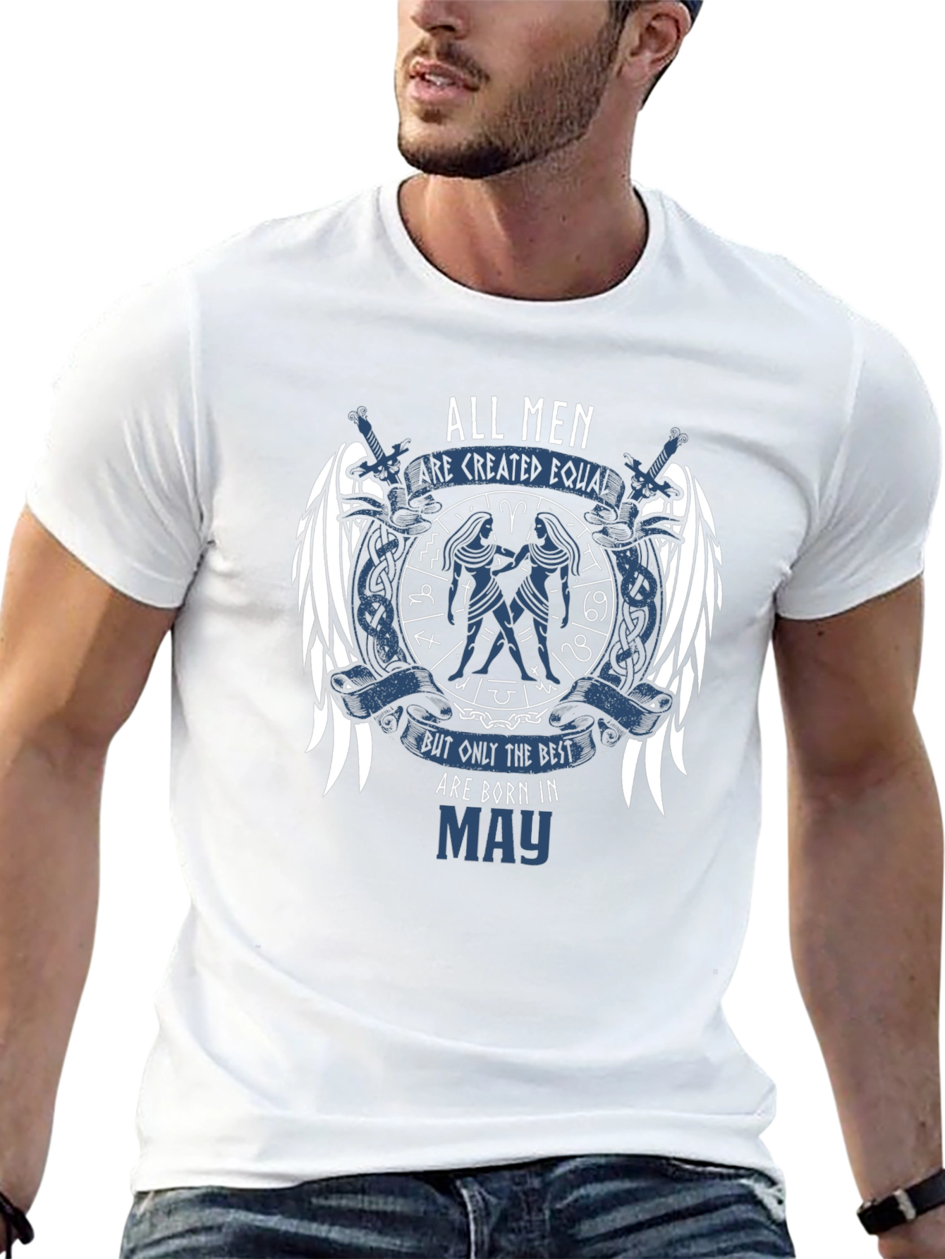 All Men Are Created Equal May Zodiac T-Shirt
