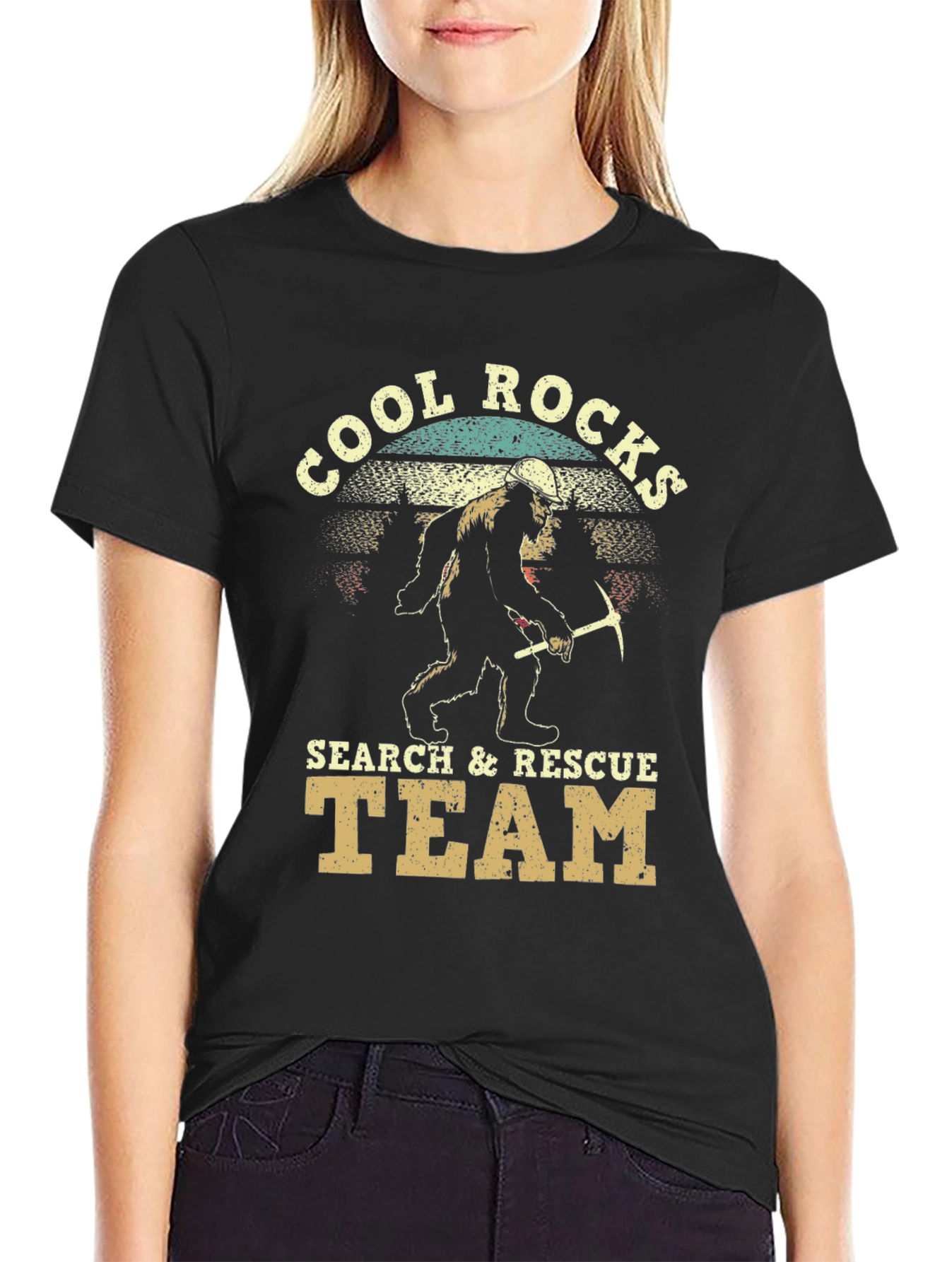 Cool Rocks Search & Rescue Team Graphic T-Shirt