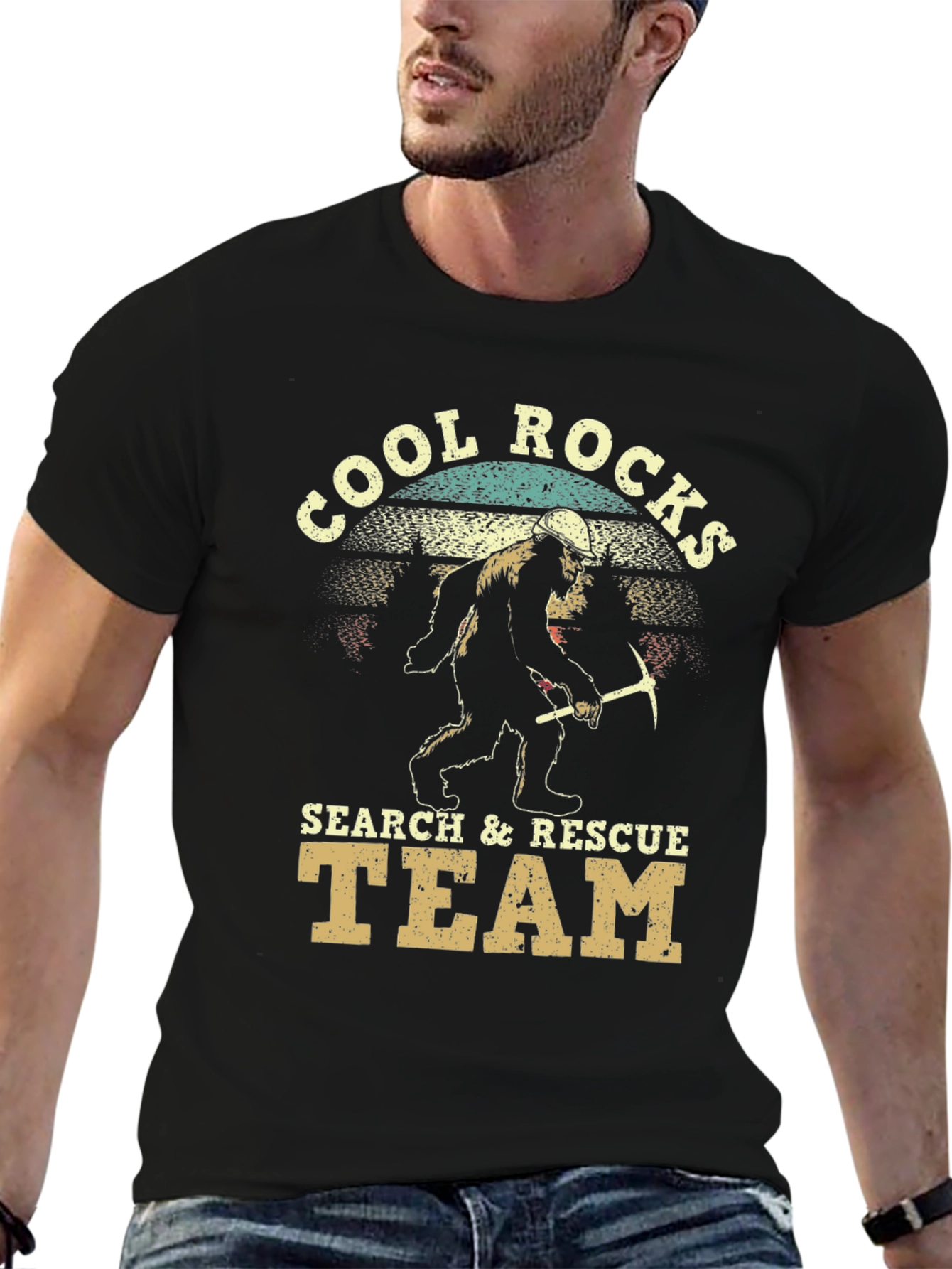 Cool Rocks Search & Rescue Team Graphic T-Shirt