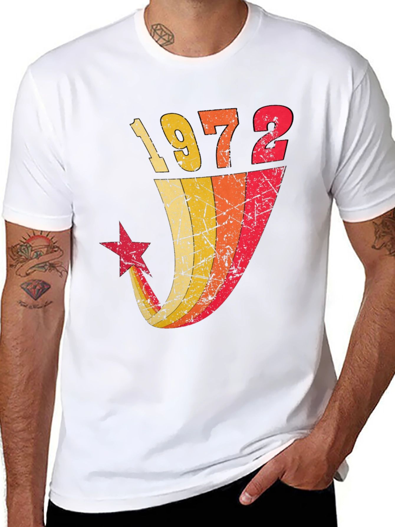 Retro 1972 Birthday T-Shirt