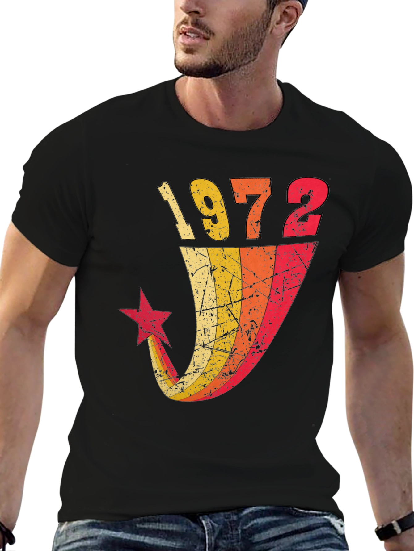 Retro 1972 Birthday T-Shirt