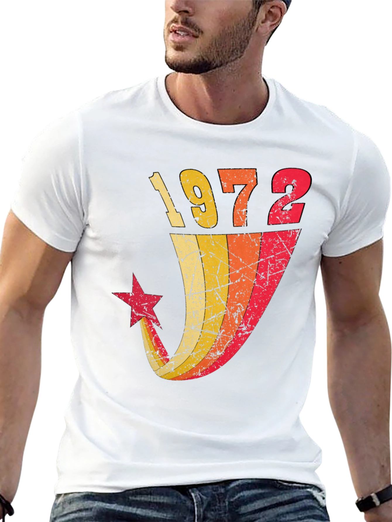Retro 1972 Birthday T-Shirt