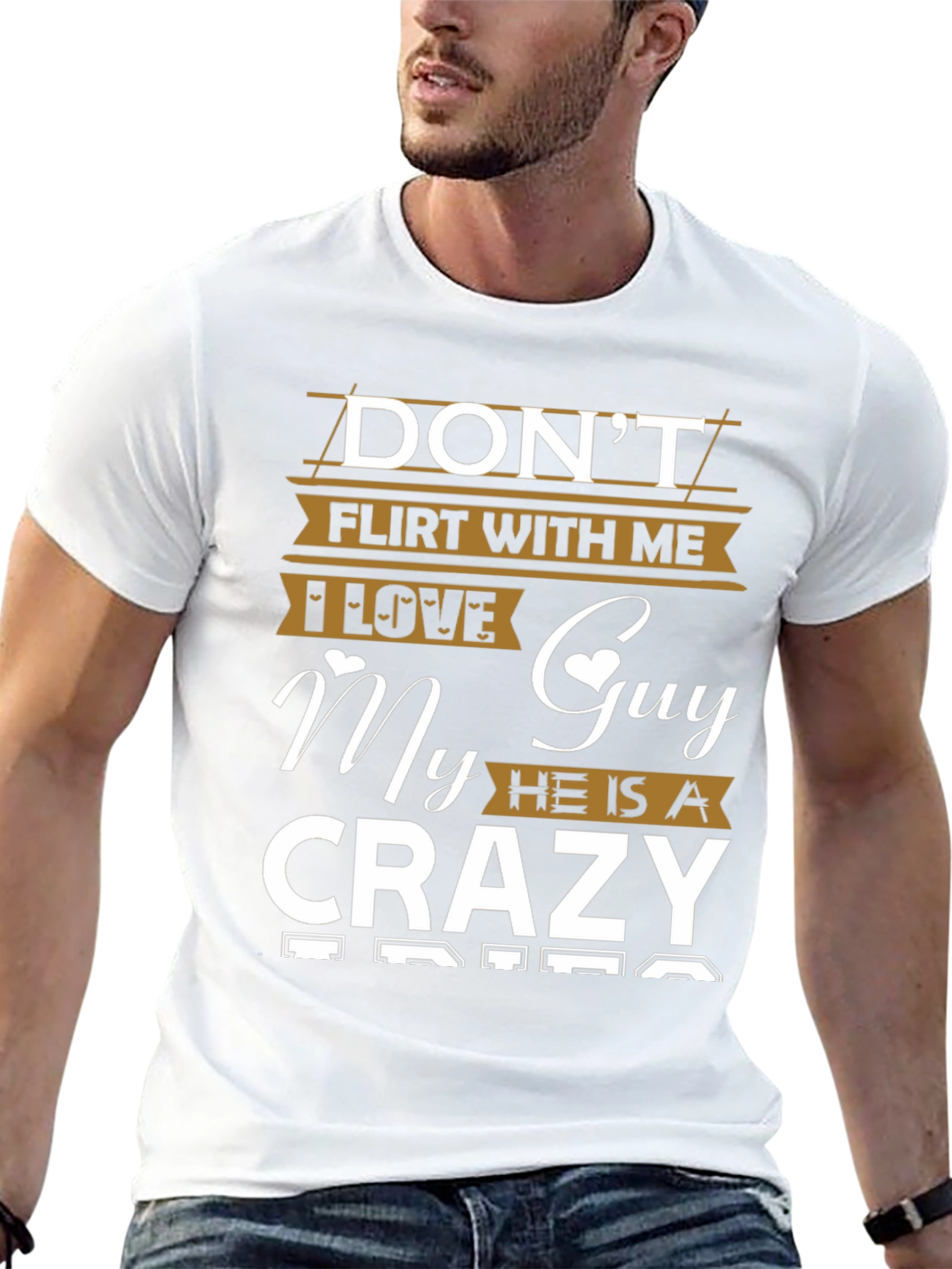 Dont Flirt With Me Funny Graphic Tee