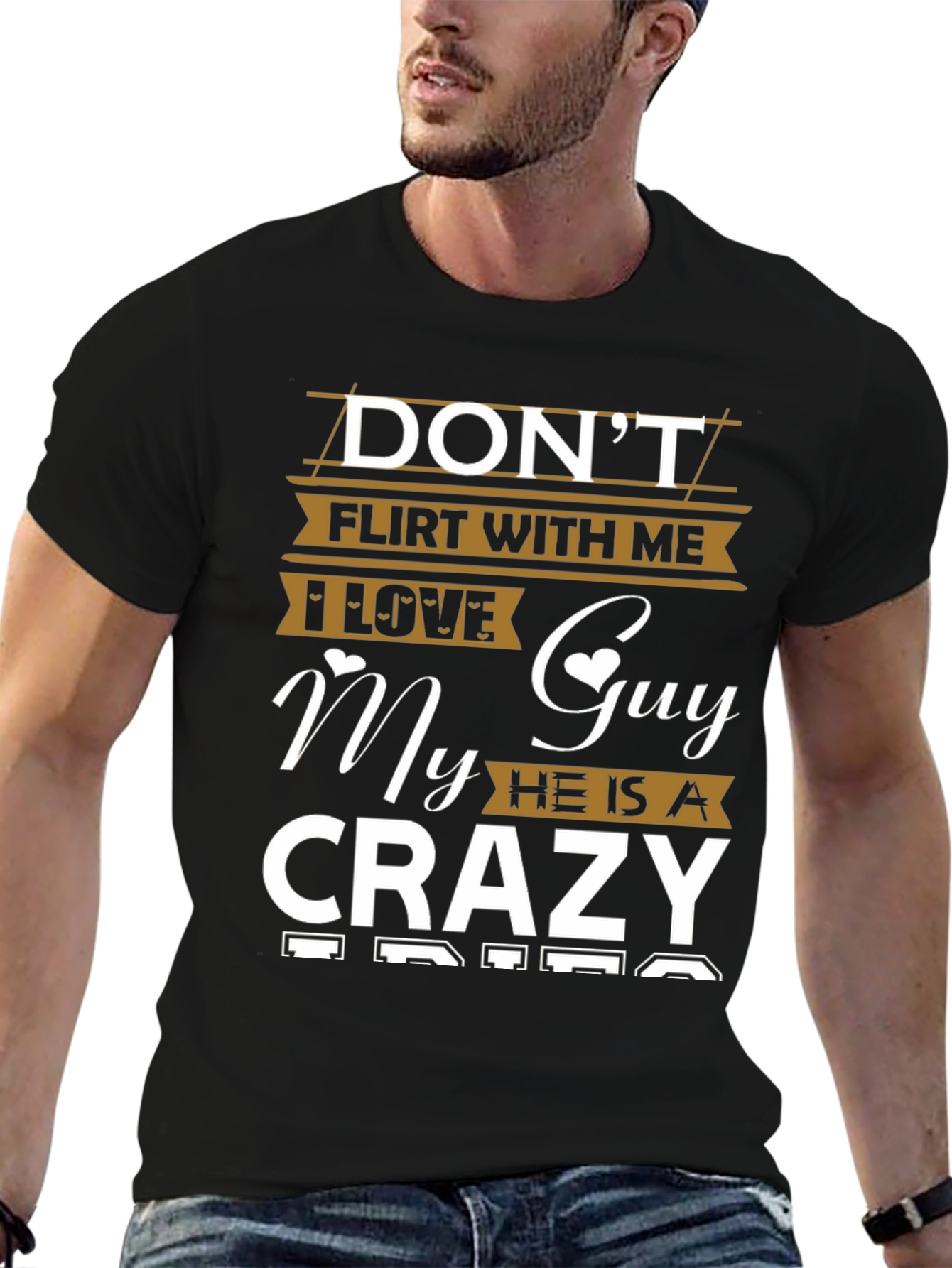 Dont Flirt With Me Funny Graphic Tee