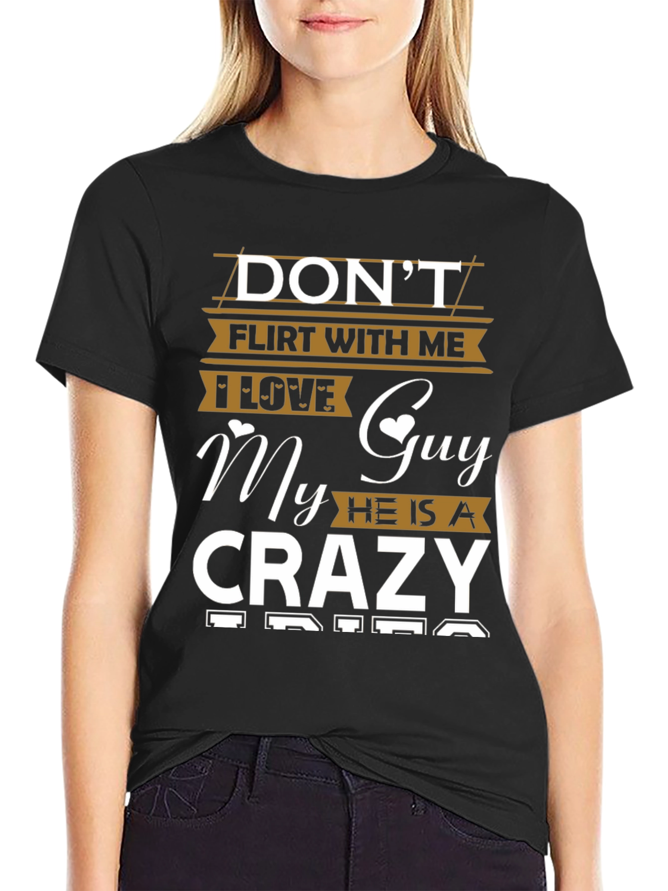 Dont Flirt With Me Funny Graphic Tee