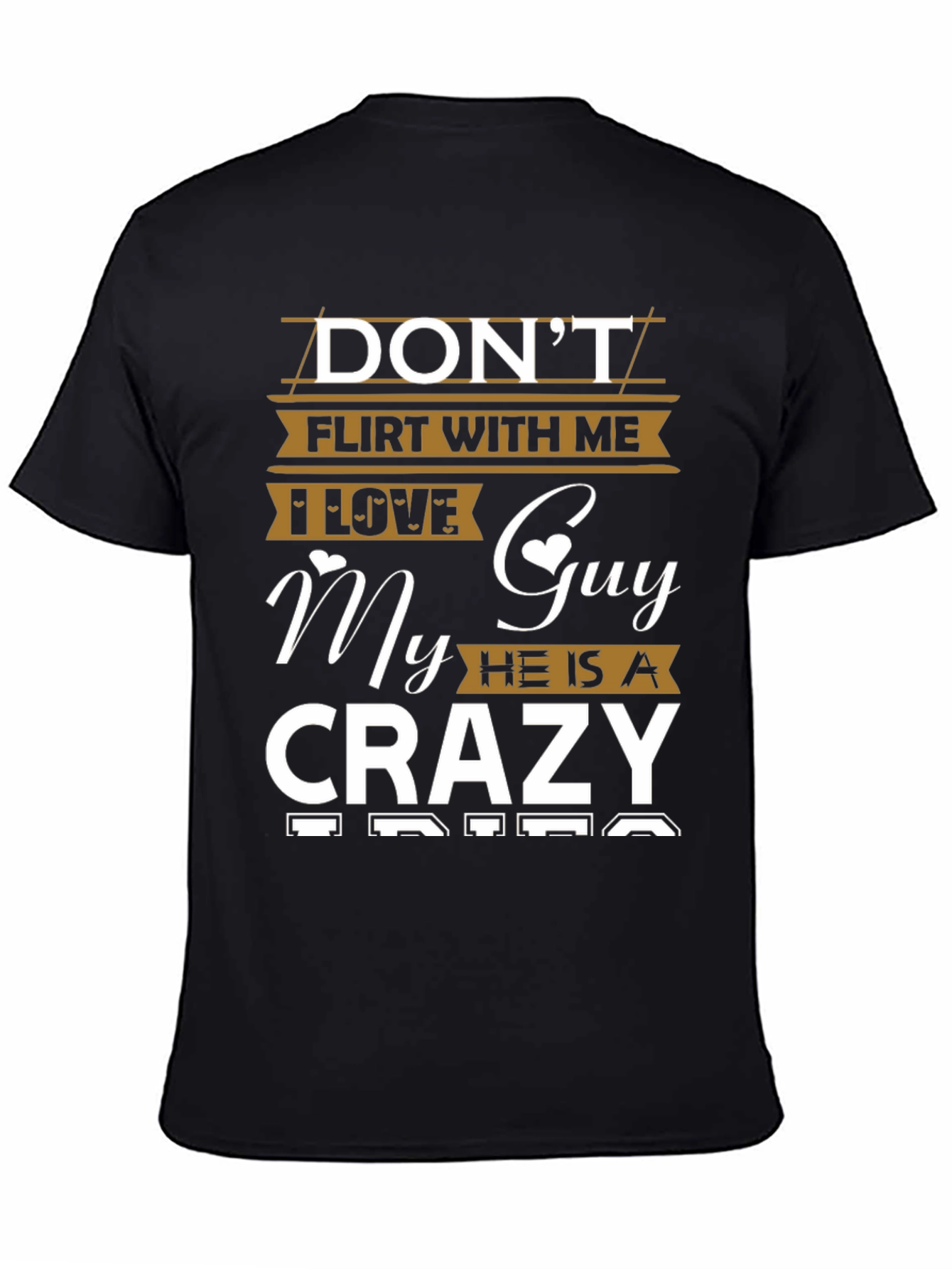 Dont Flirt With Me Funny Graphic Tee