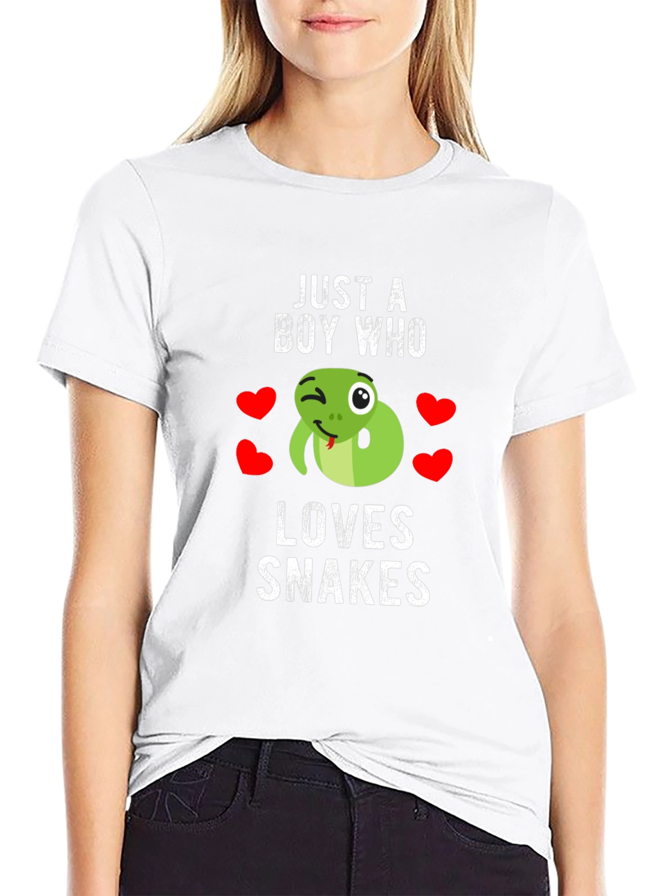 Boy Who Loves Snakes T-Shirt - Cute Snake Design