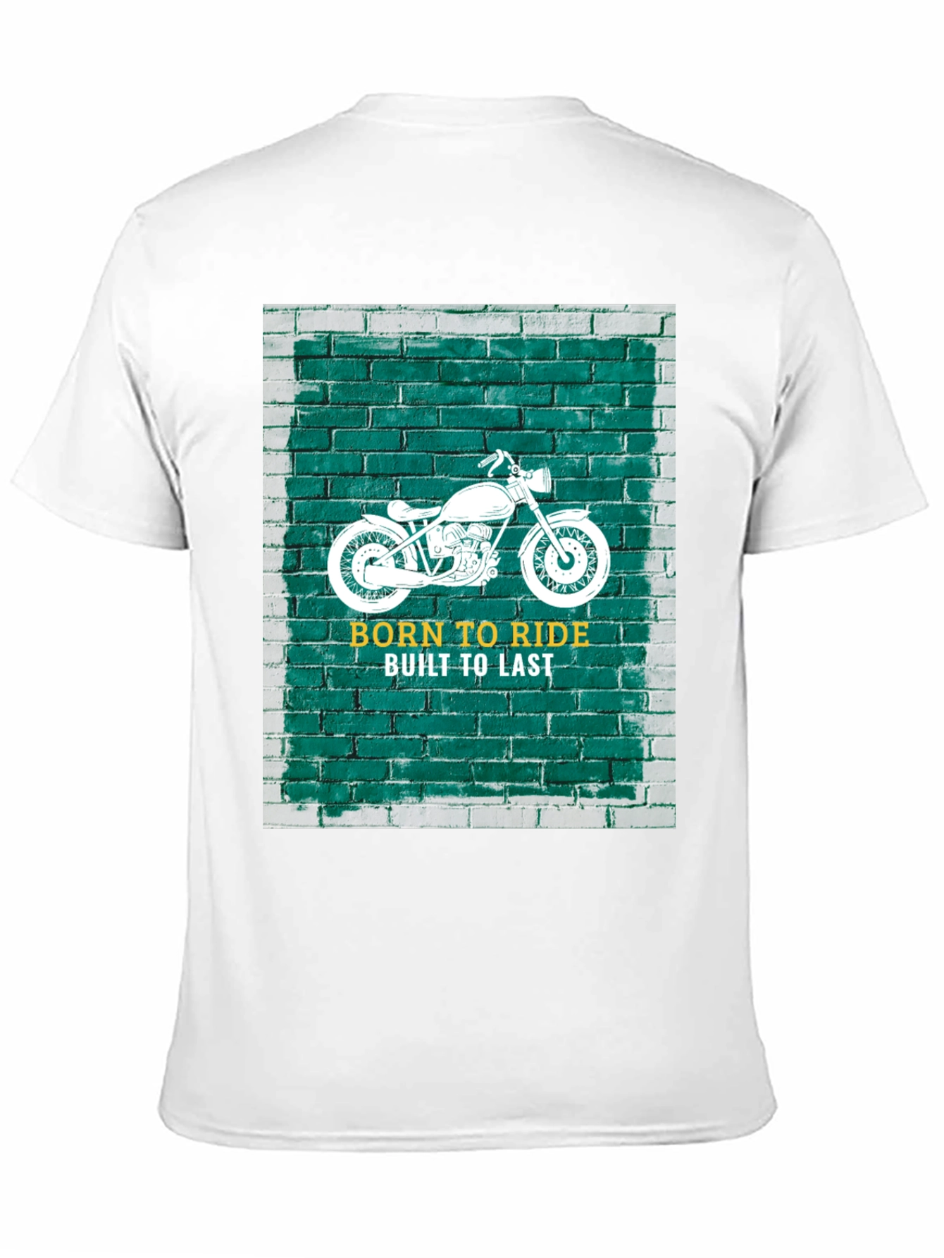 Born to Ride Black Graphic T-Shirt