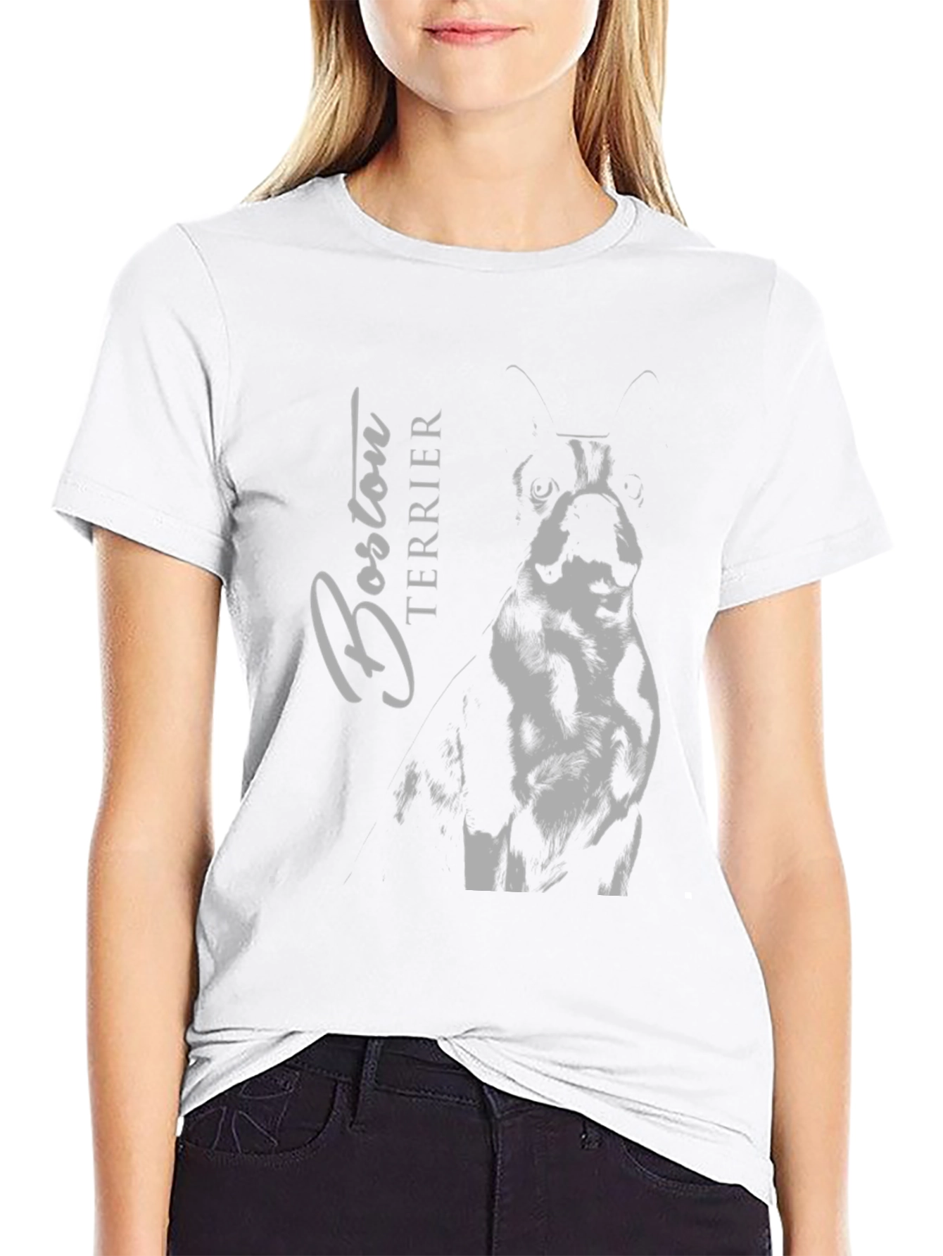 Boston Terrier Graphic Tee - Dog Lover T-Shirt