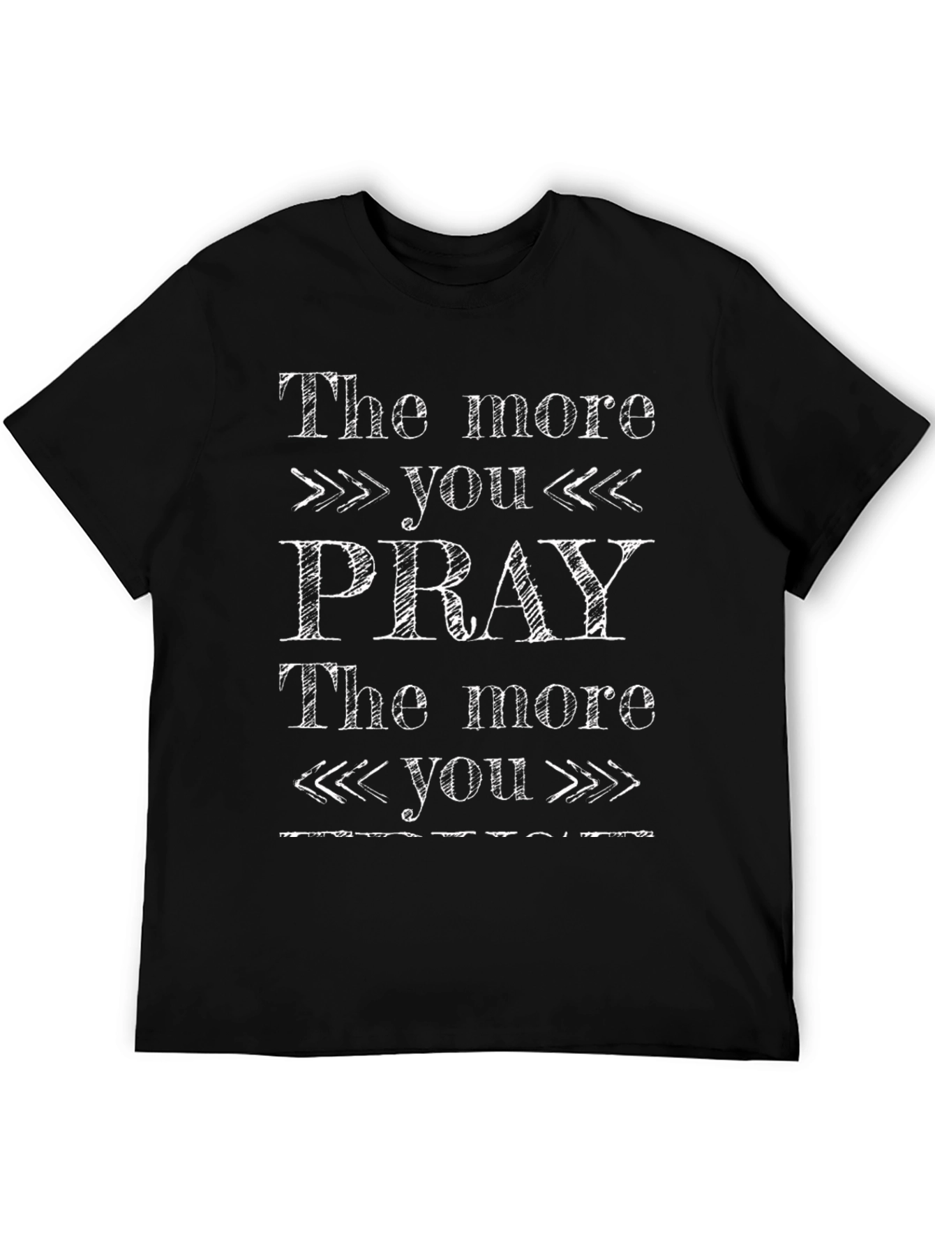 Pray More Graphic T-Shirt