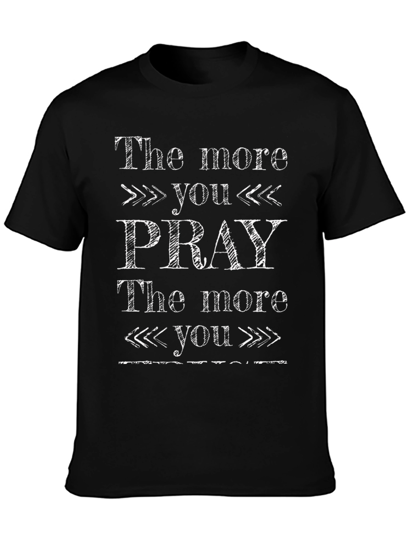 Pray More Graphic T-Shirt