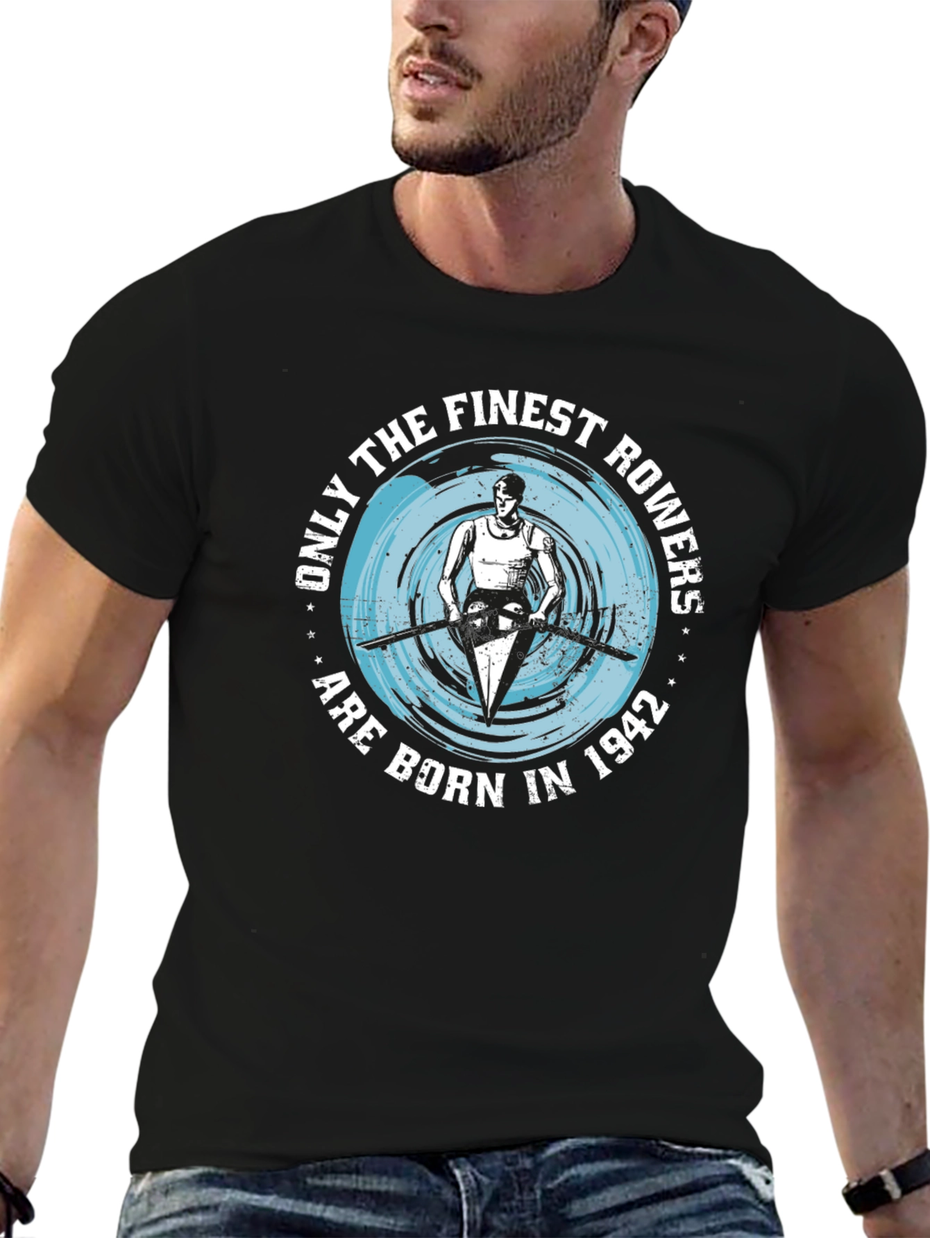 Finest Rowers Born in 1942 Graphic T-Shirt