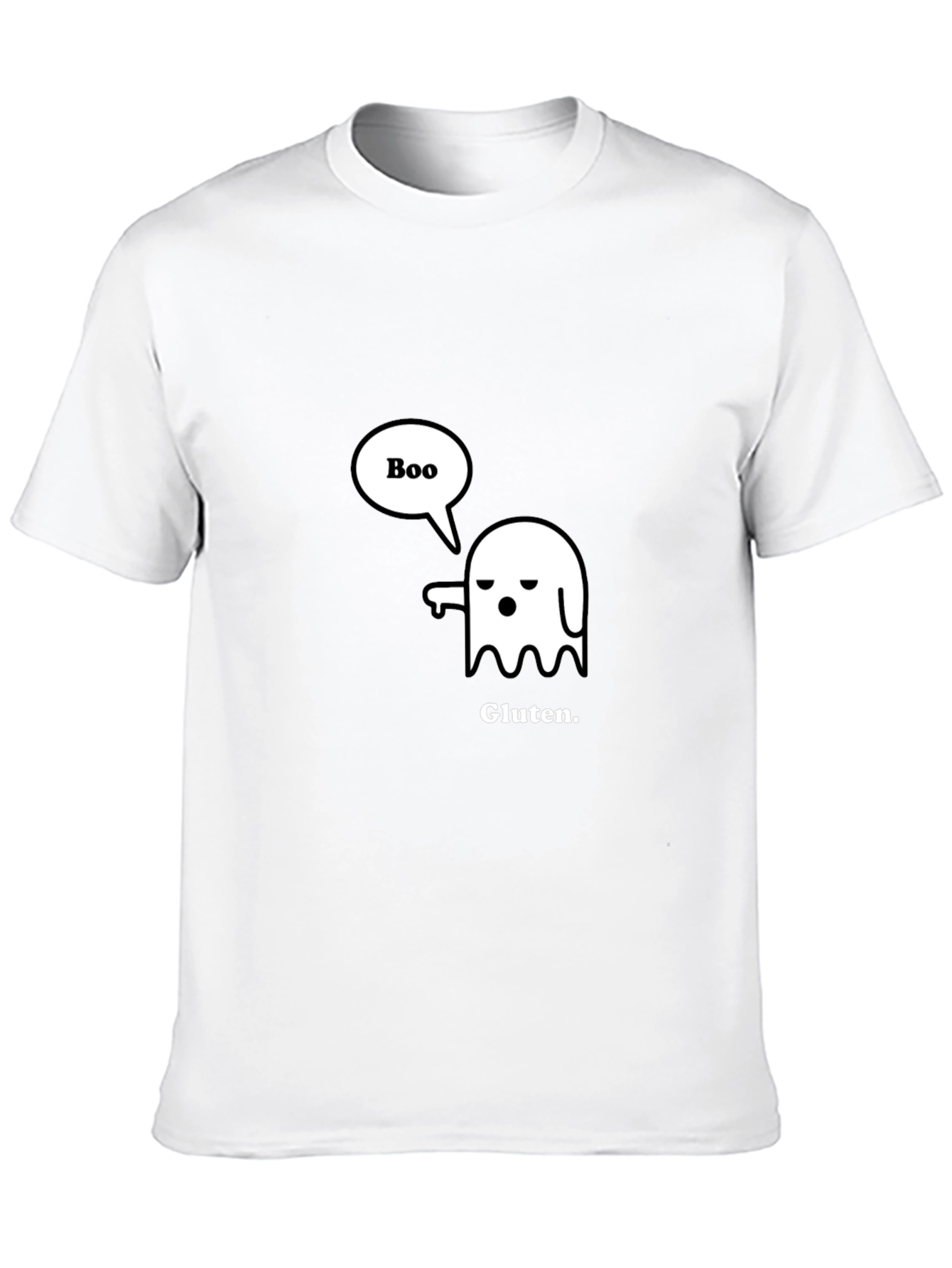 Boo Gluten Funny Ghost T-Shirt