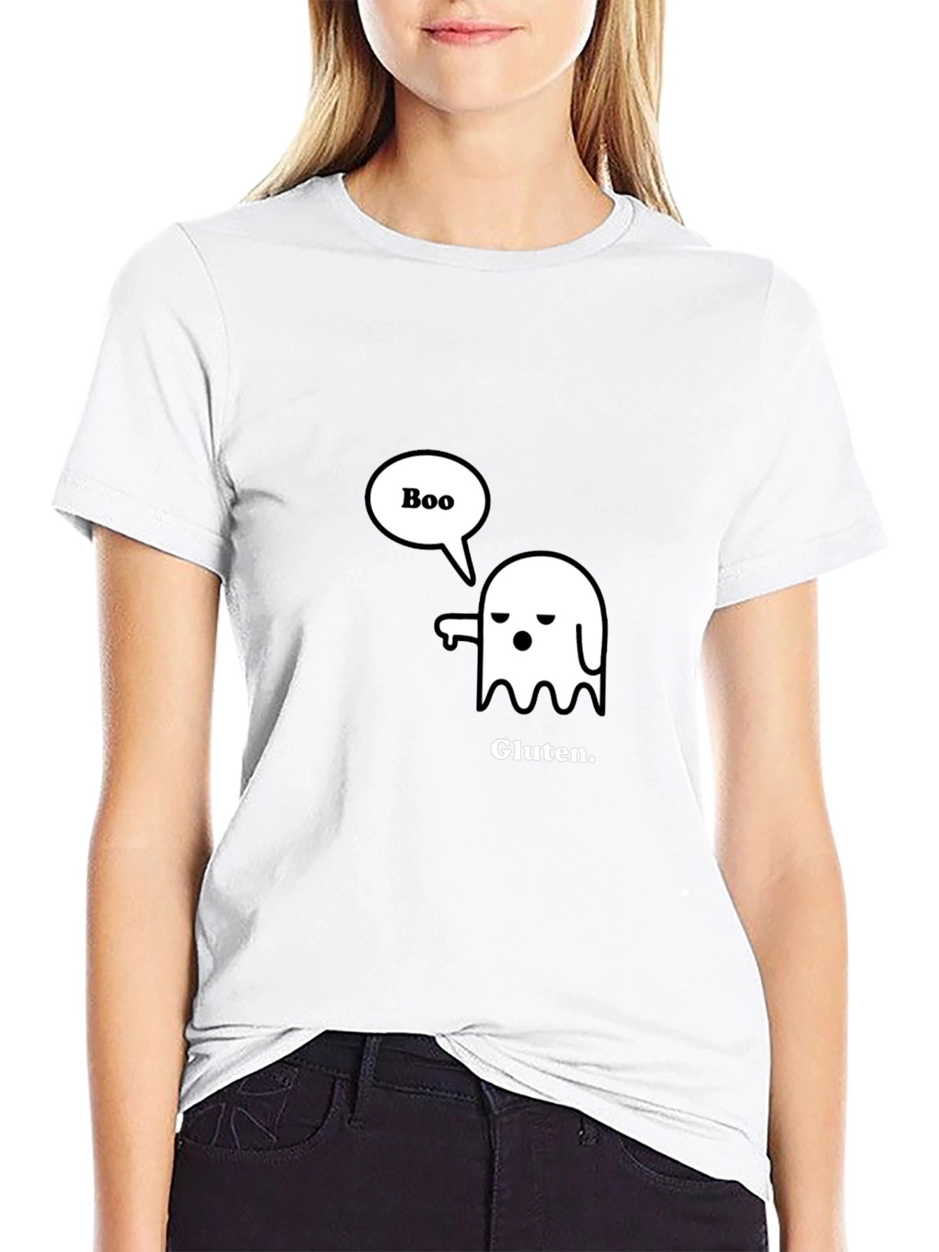 Boo Gluten Funny Ghost T-Shirt