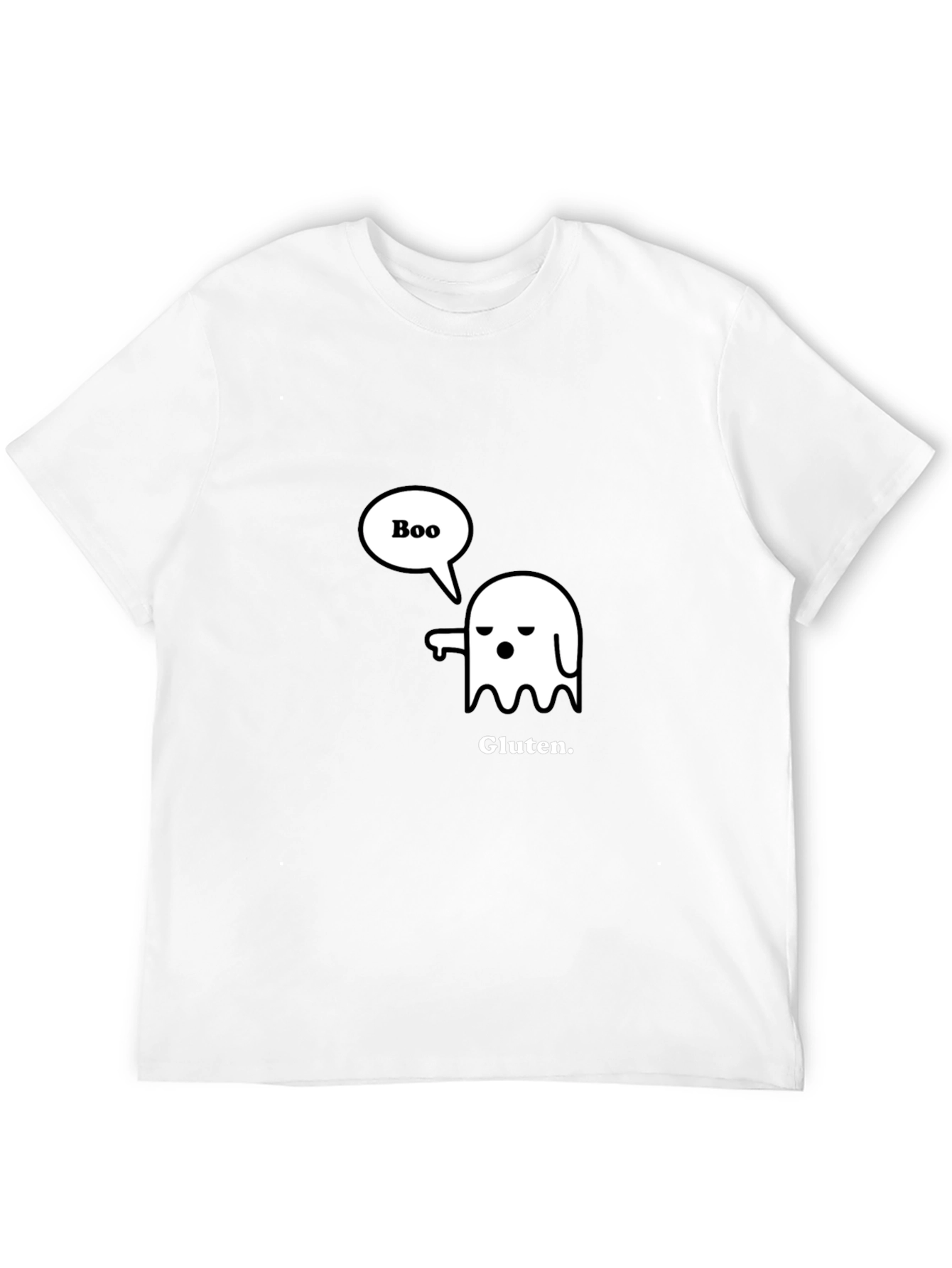 Boo Gluten Funny Ghost T-Shirt