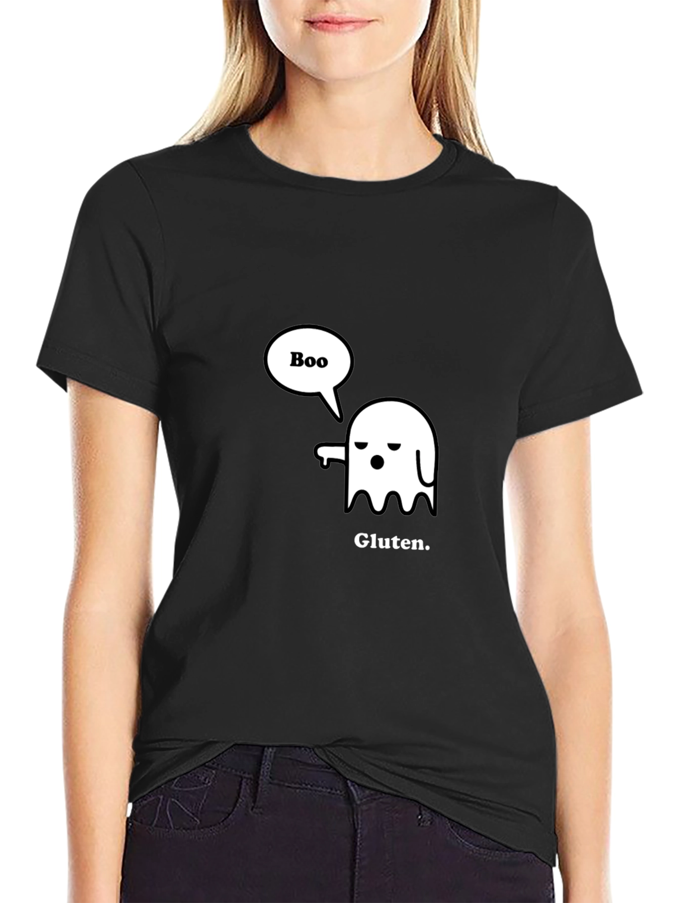 Boo Gluten Funny Ghost T-Shirt