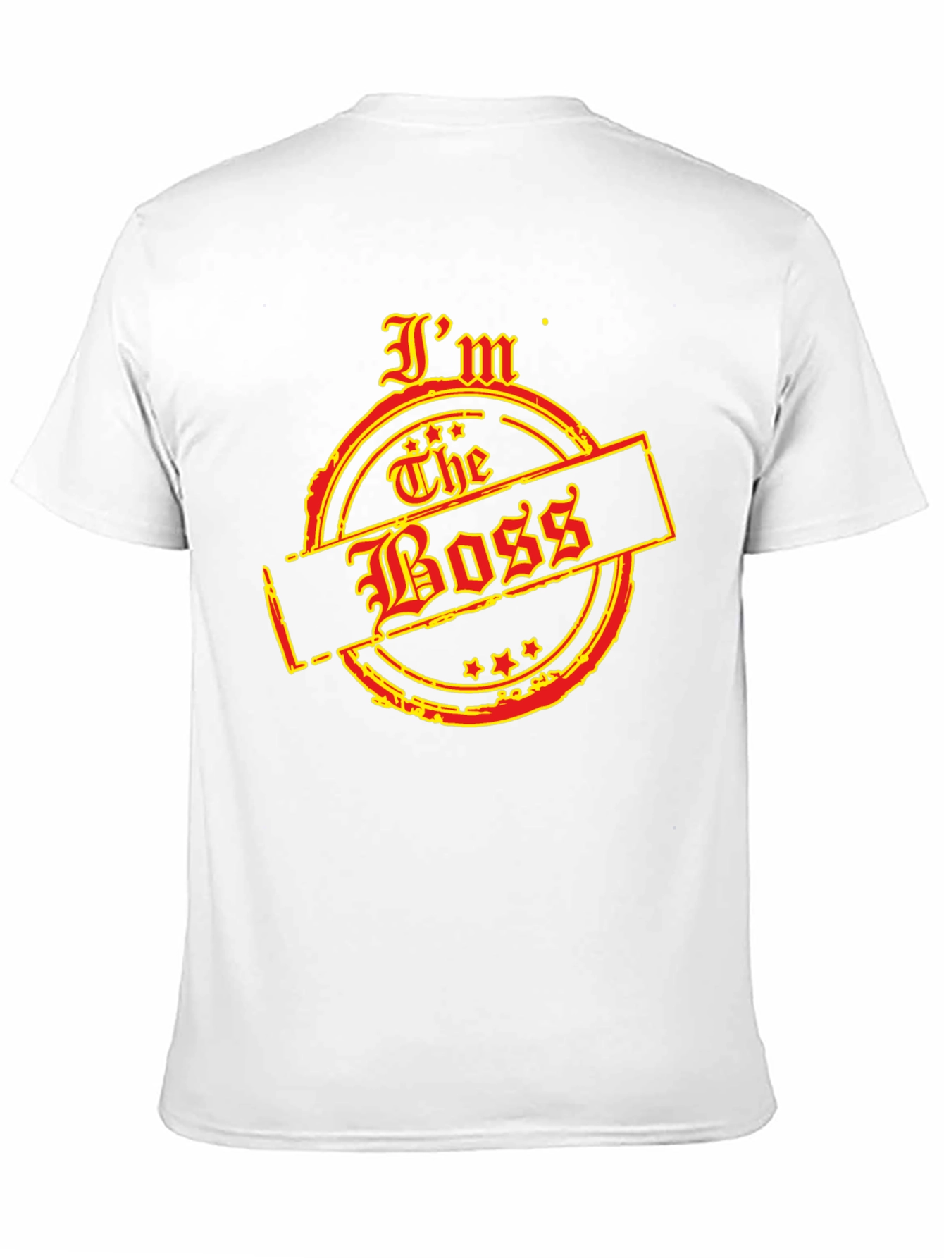 Im The Boss Graphic T-Shirt - Black