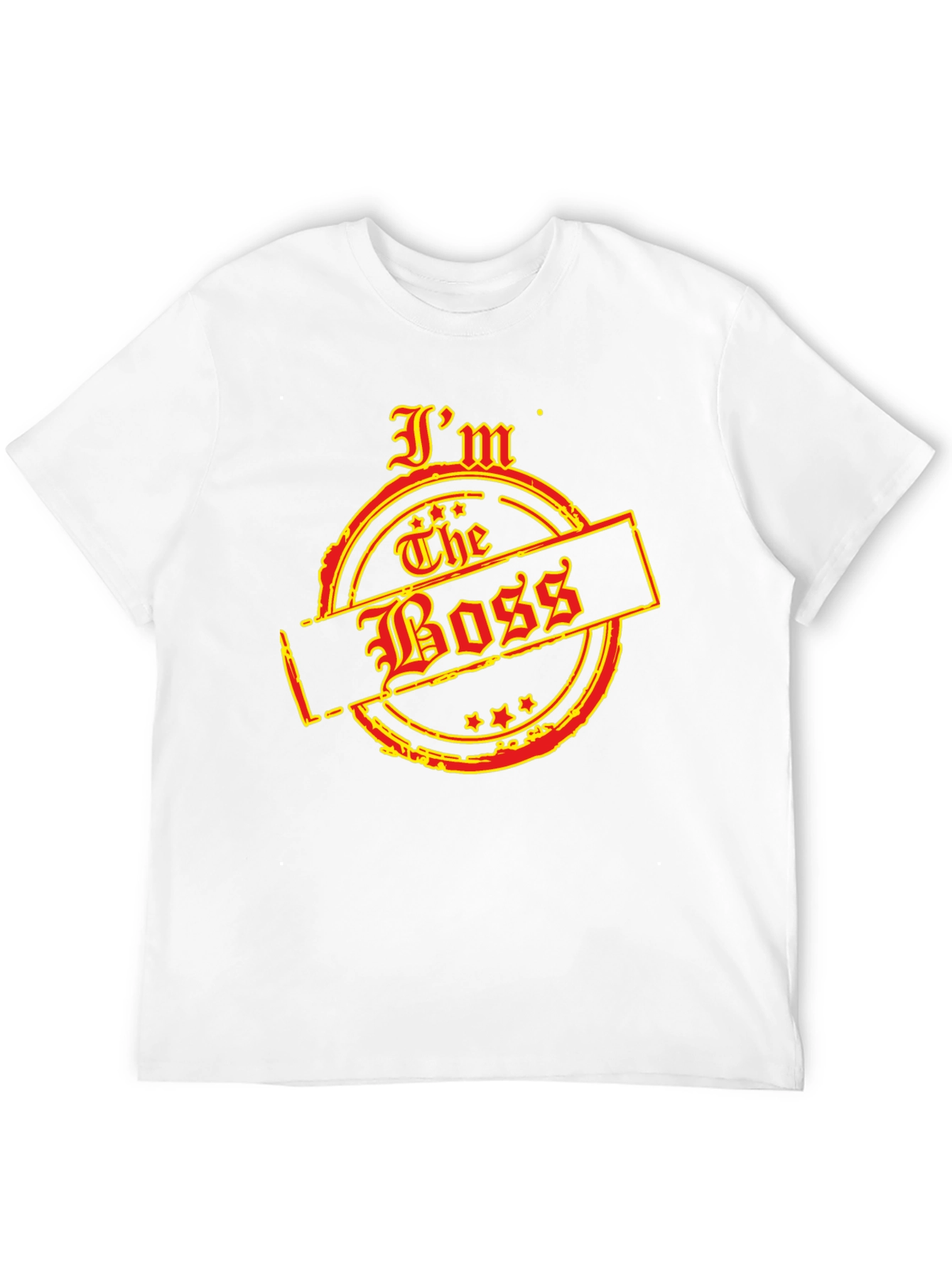 Im The Boss Graphic T-Shirt - Black