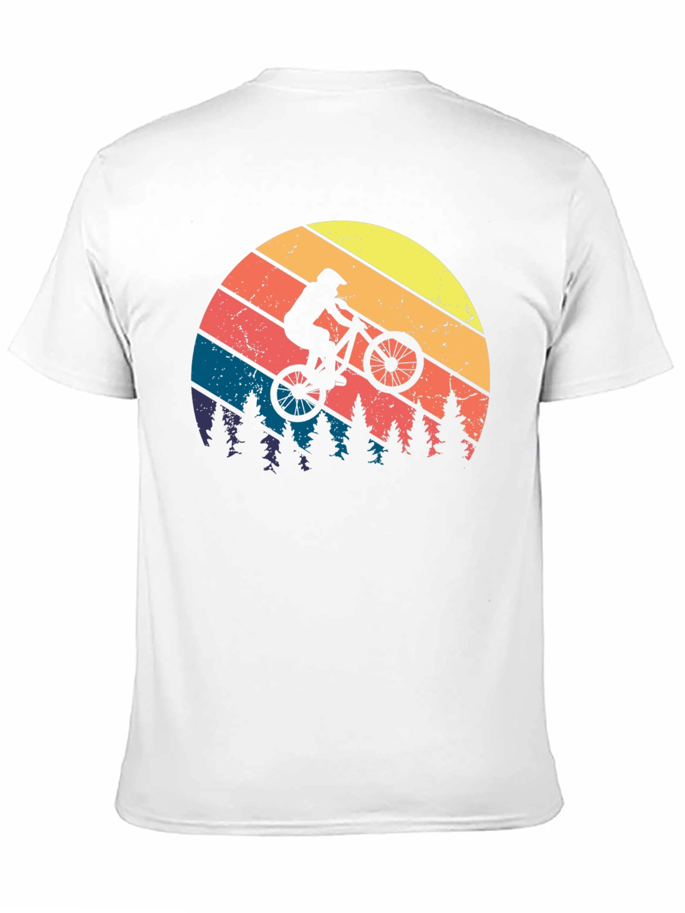 Retro Mountain Biker Graphic Tee