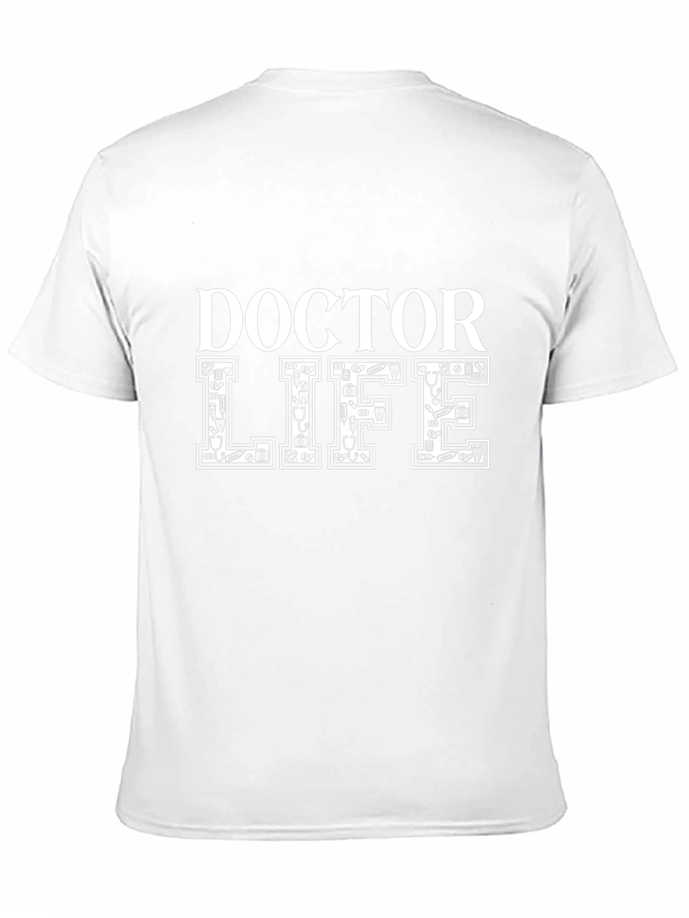 Doctor Life Tee - Black Graphic T-Shirt