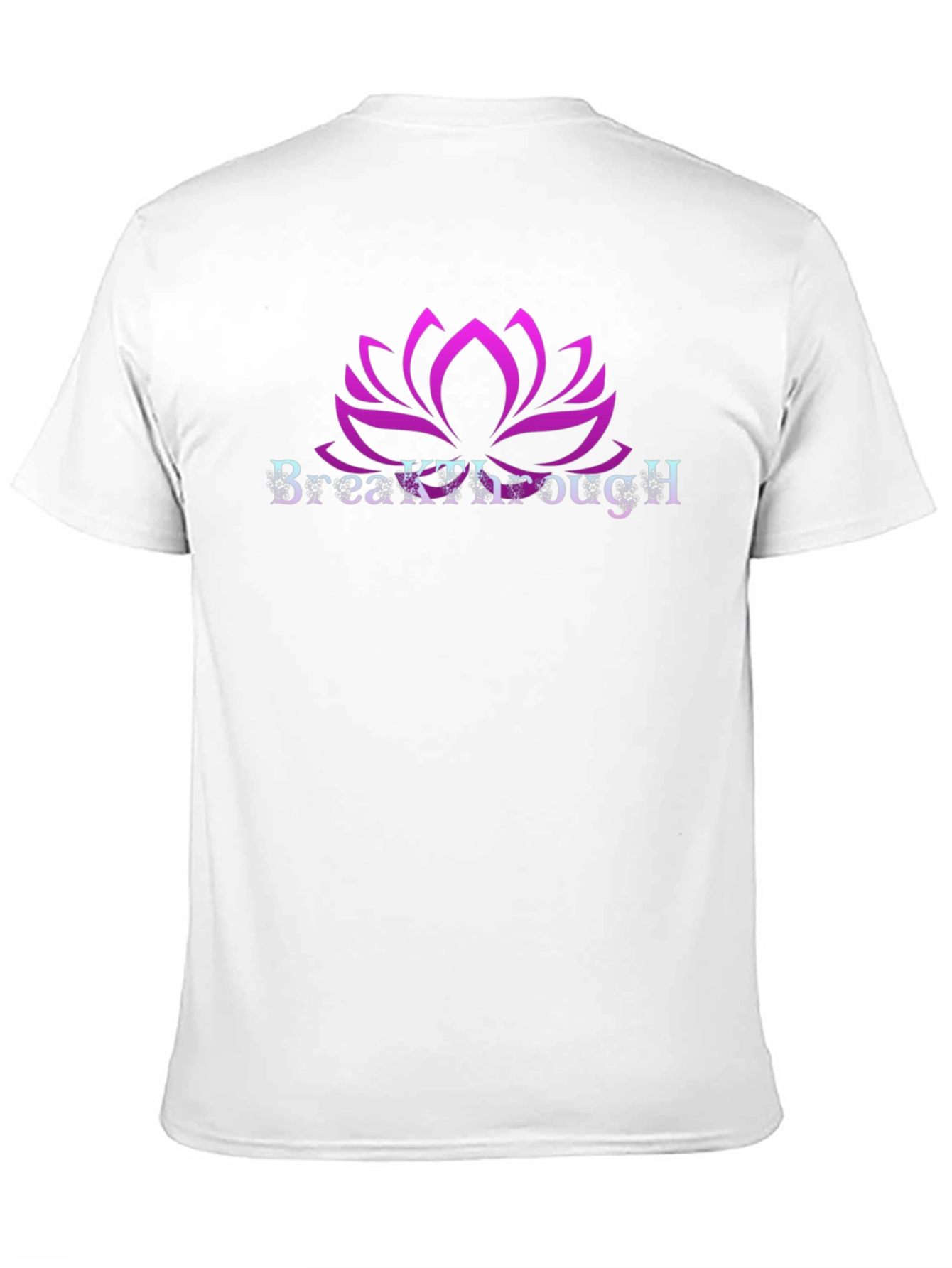 Breakthrough Lotus Graphic T-Shirt - Stylish and Unique