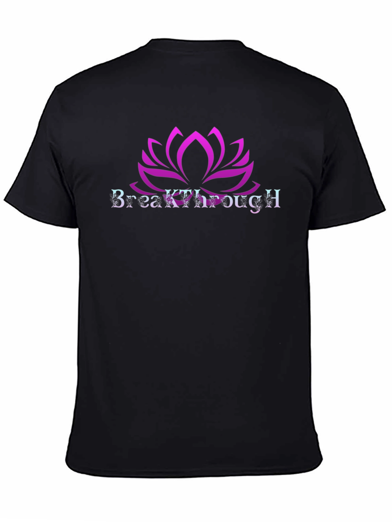 Breakthrough Lotus Graphic T-Shirt - Stylish and Unique