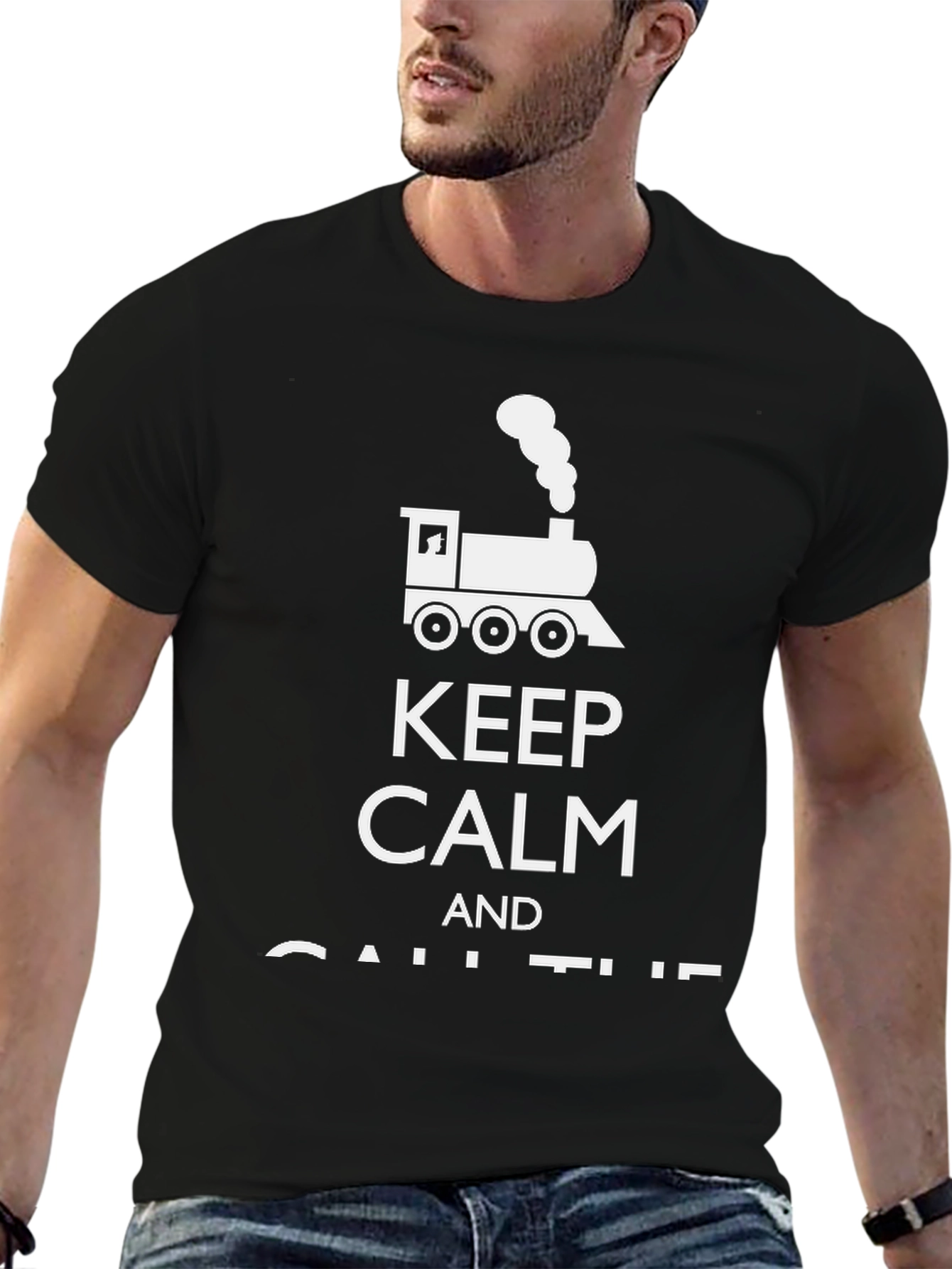 Keep Calm Train T-Shirt