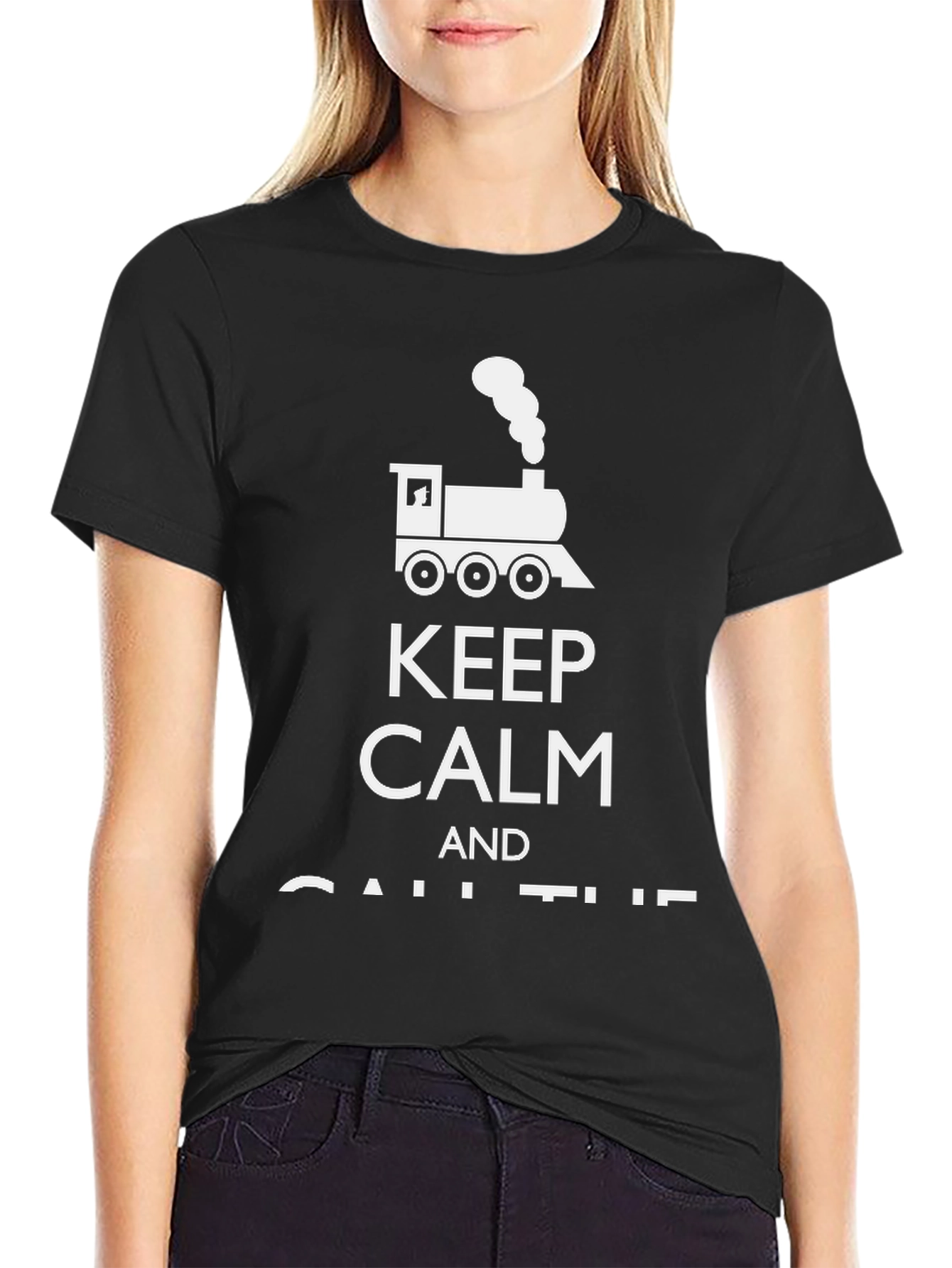 Keep Calm Train T-Shirt