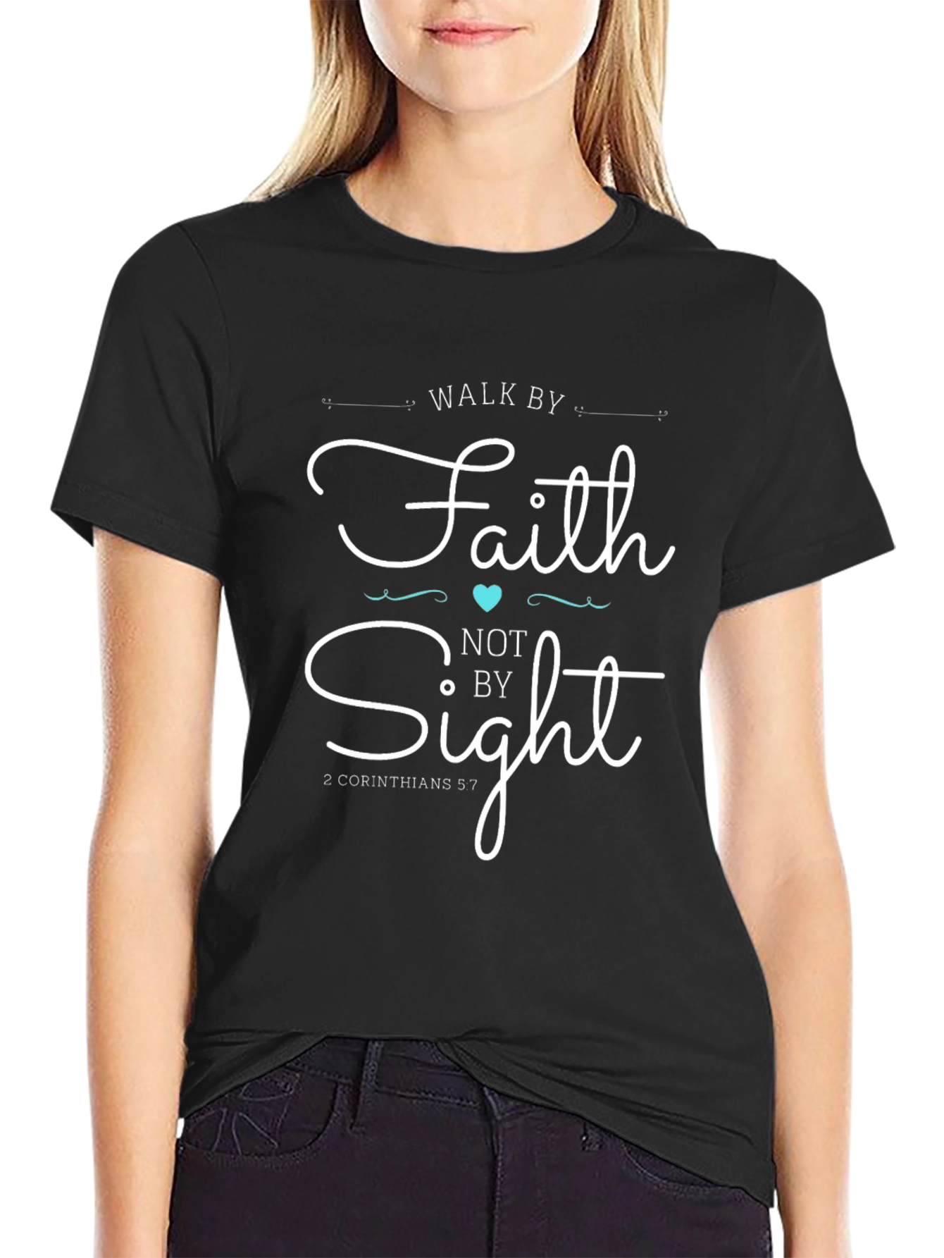 Faith Christian Black T-Shirt