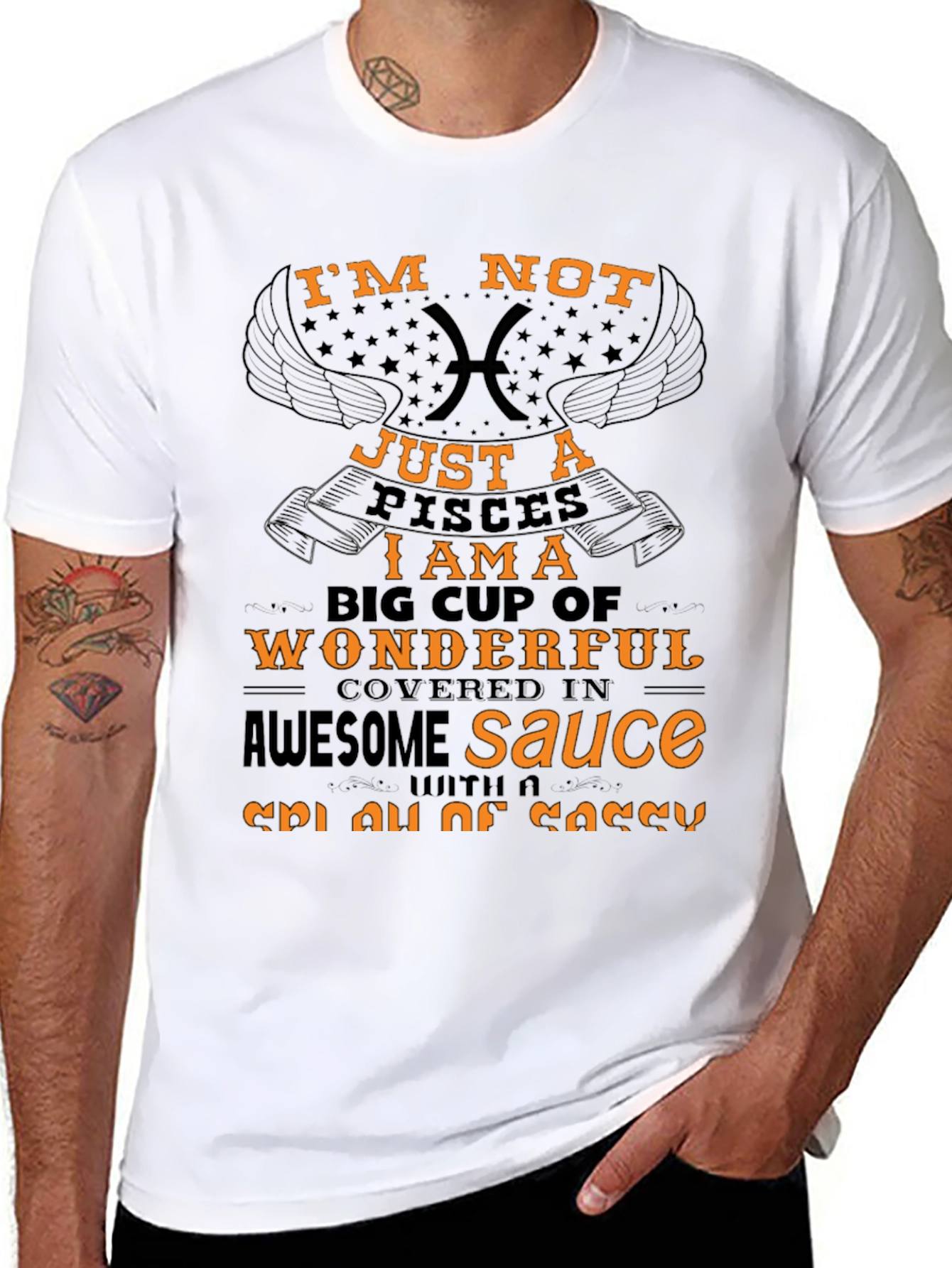 Im Not Just a Pisces Graphic Tee