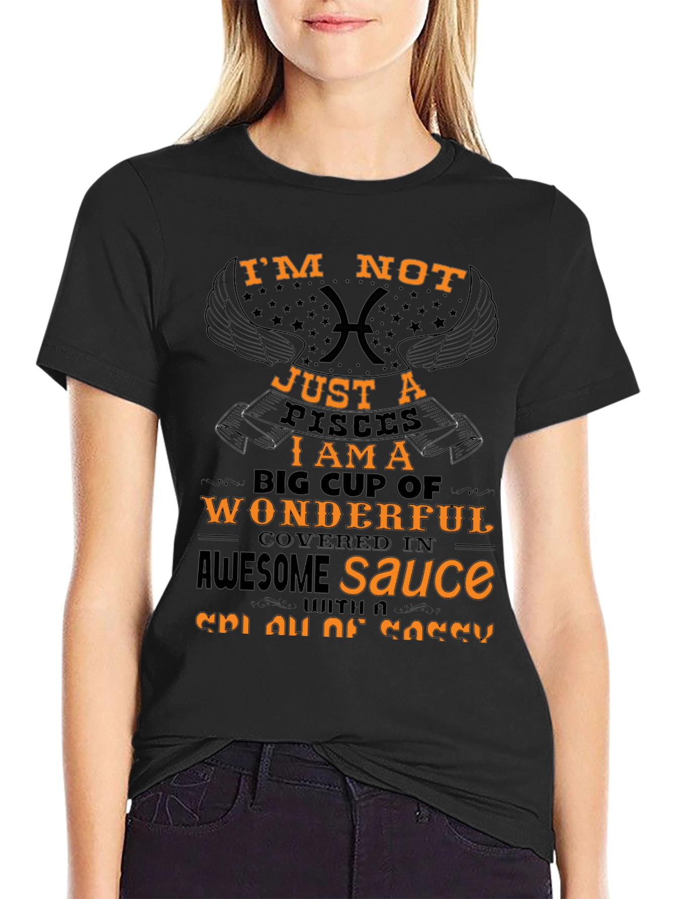 Im Not Just a Pisces Graphic Tee