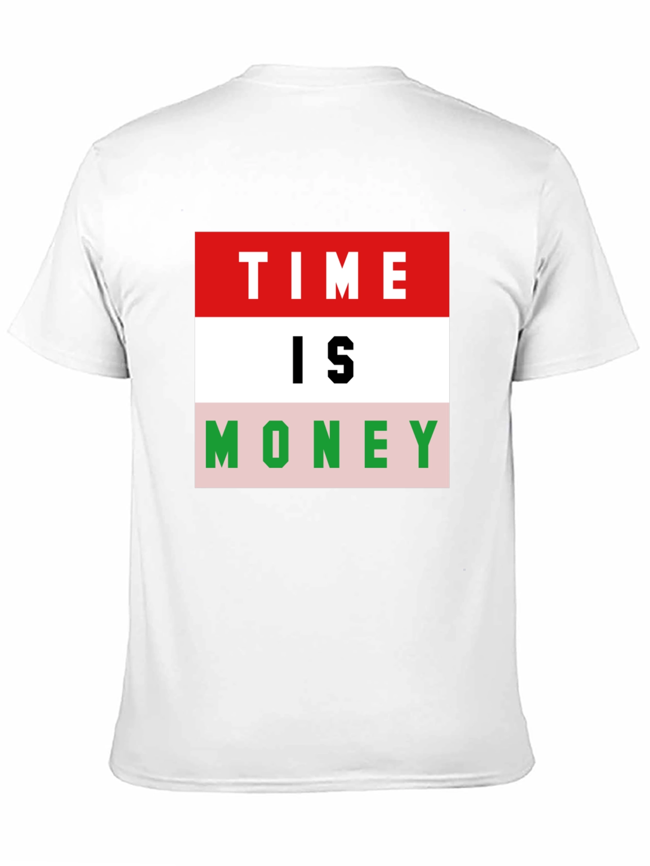 Time is Money Graphic Tee - Bold Statement T-Shirt