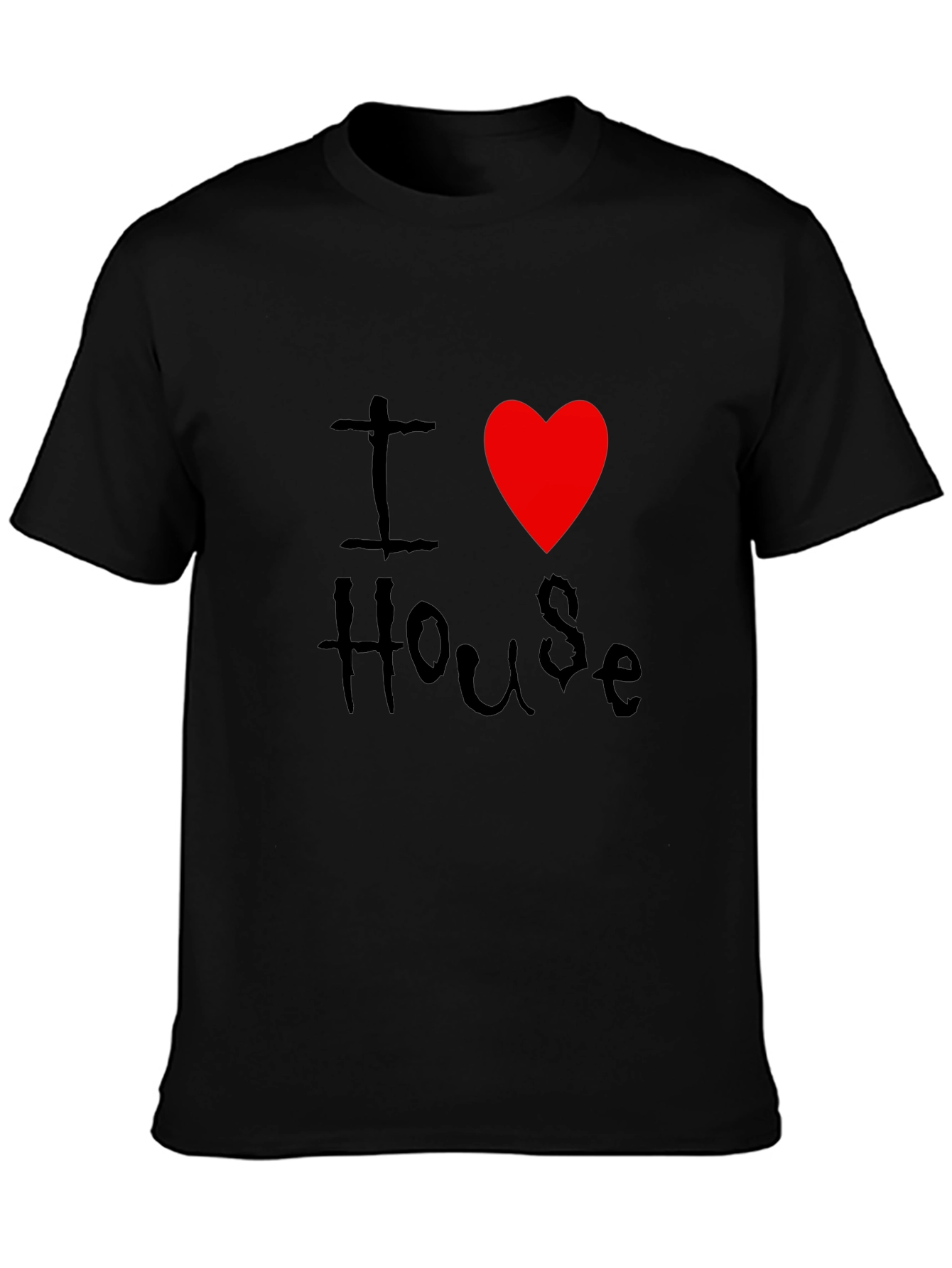 I Heart House Music T-Shirt - Graphic Print