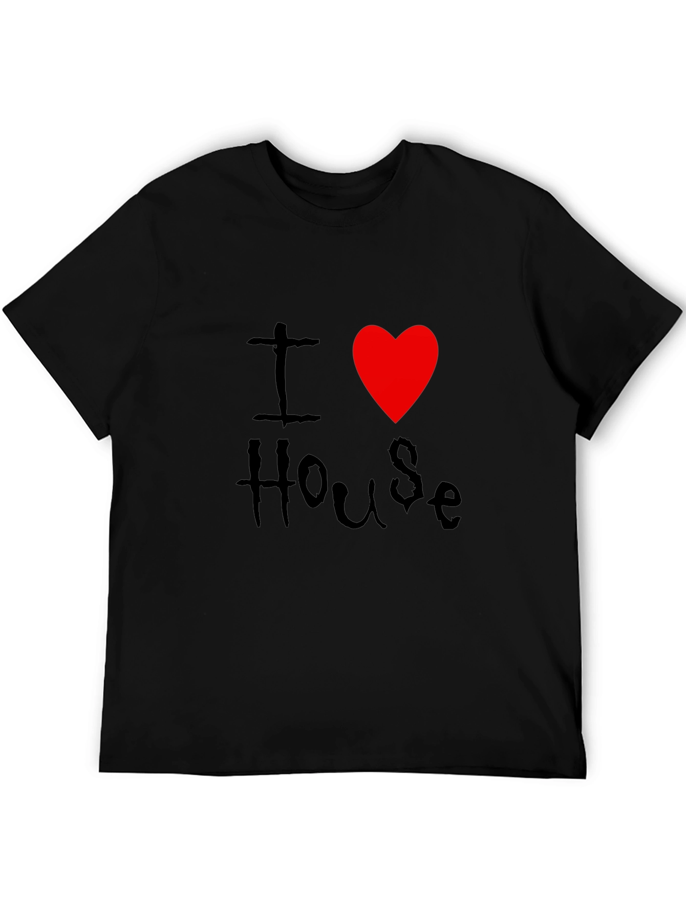 I Heart House Music T-Shirt - Graphic Print