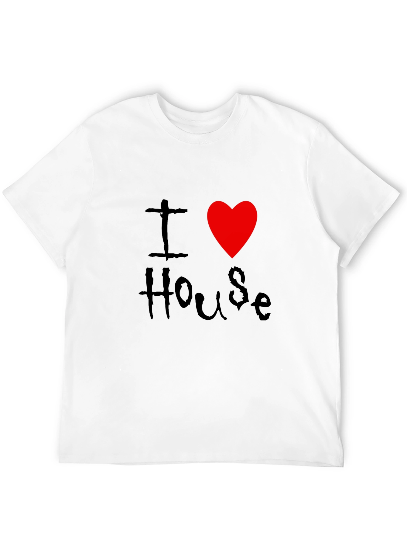 I Heart House Music T-Shirt - Graphic Print