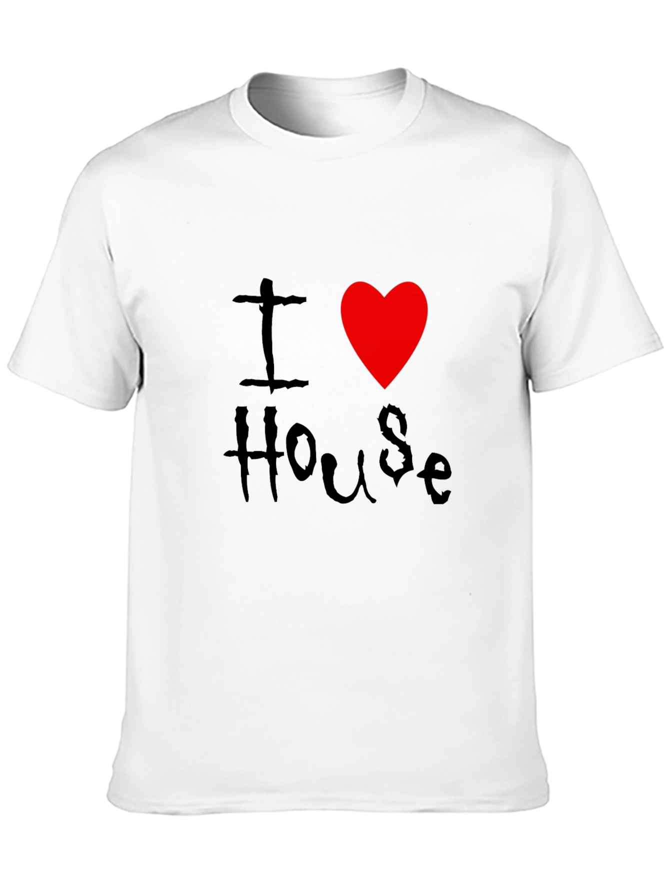 I Heart House Music T-Shirt - Graphic Print