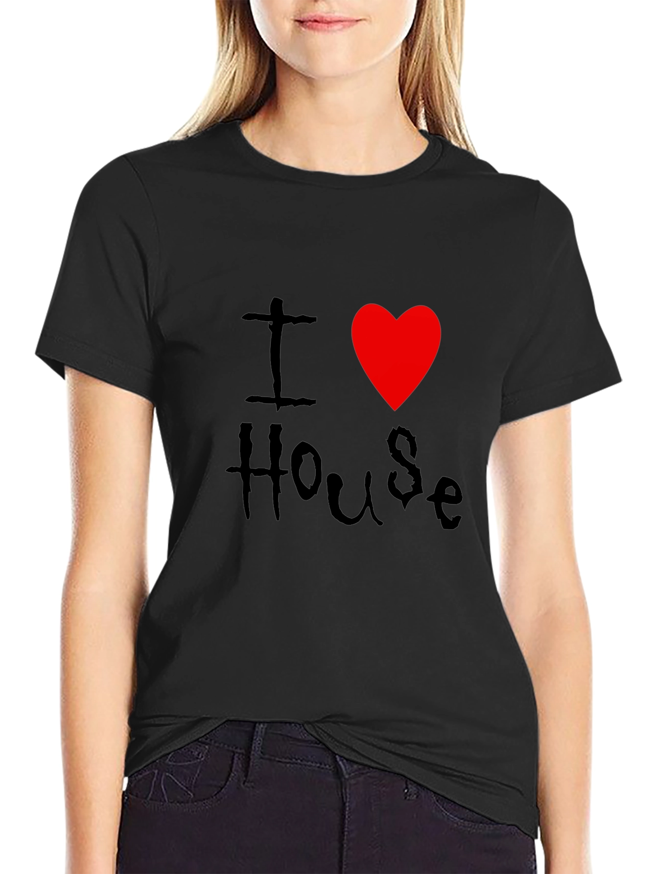 I Heart House Music T-Shirt - Graphic Print