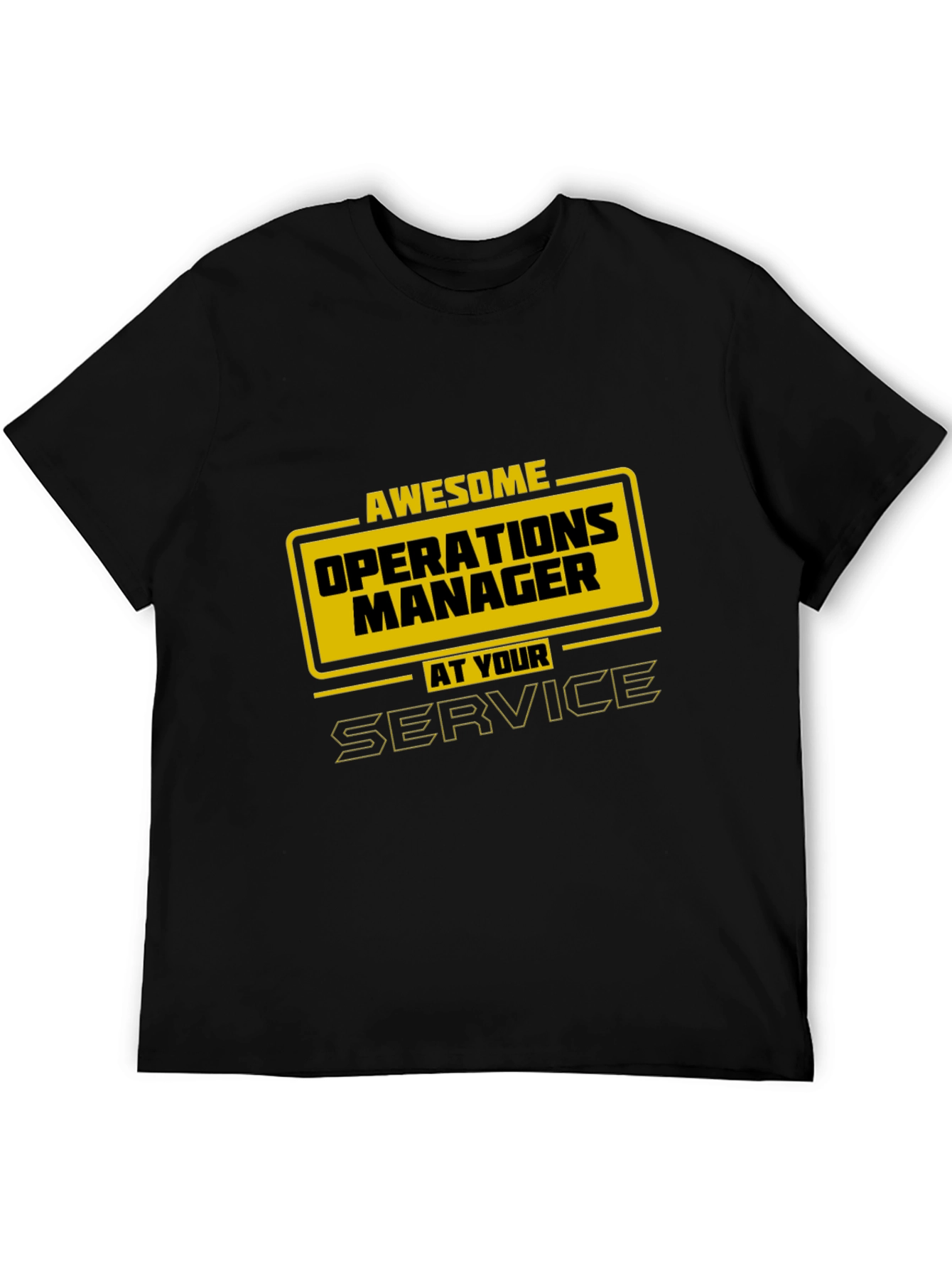 Awesome Operations Manager T-Shirt - At Your Service