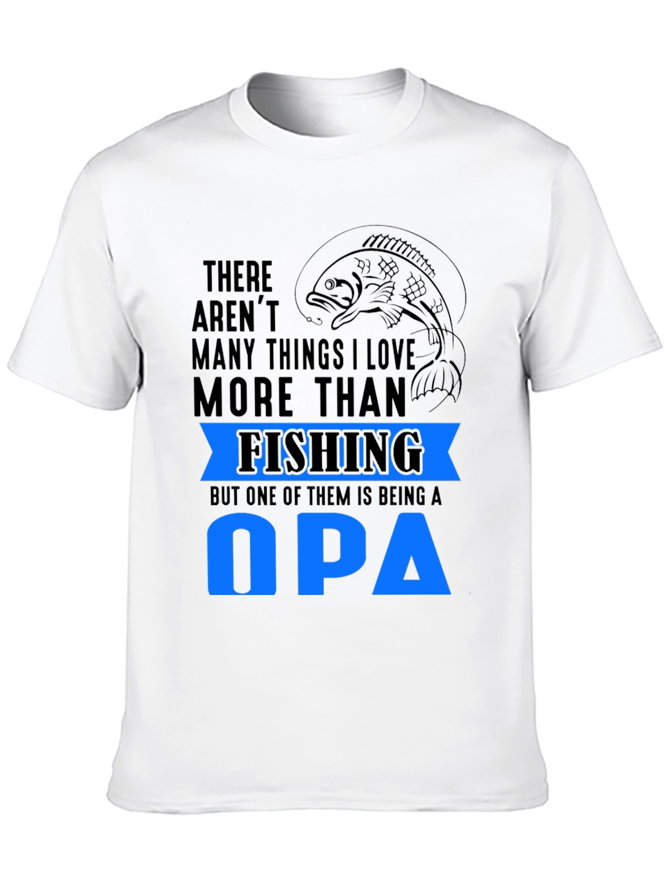Fishing Grandpa T-Shirt - Opa Gift Idea