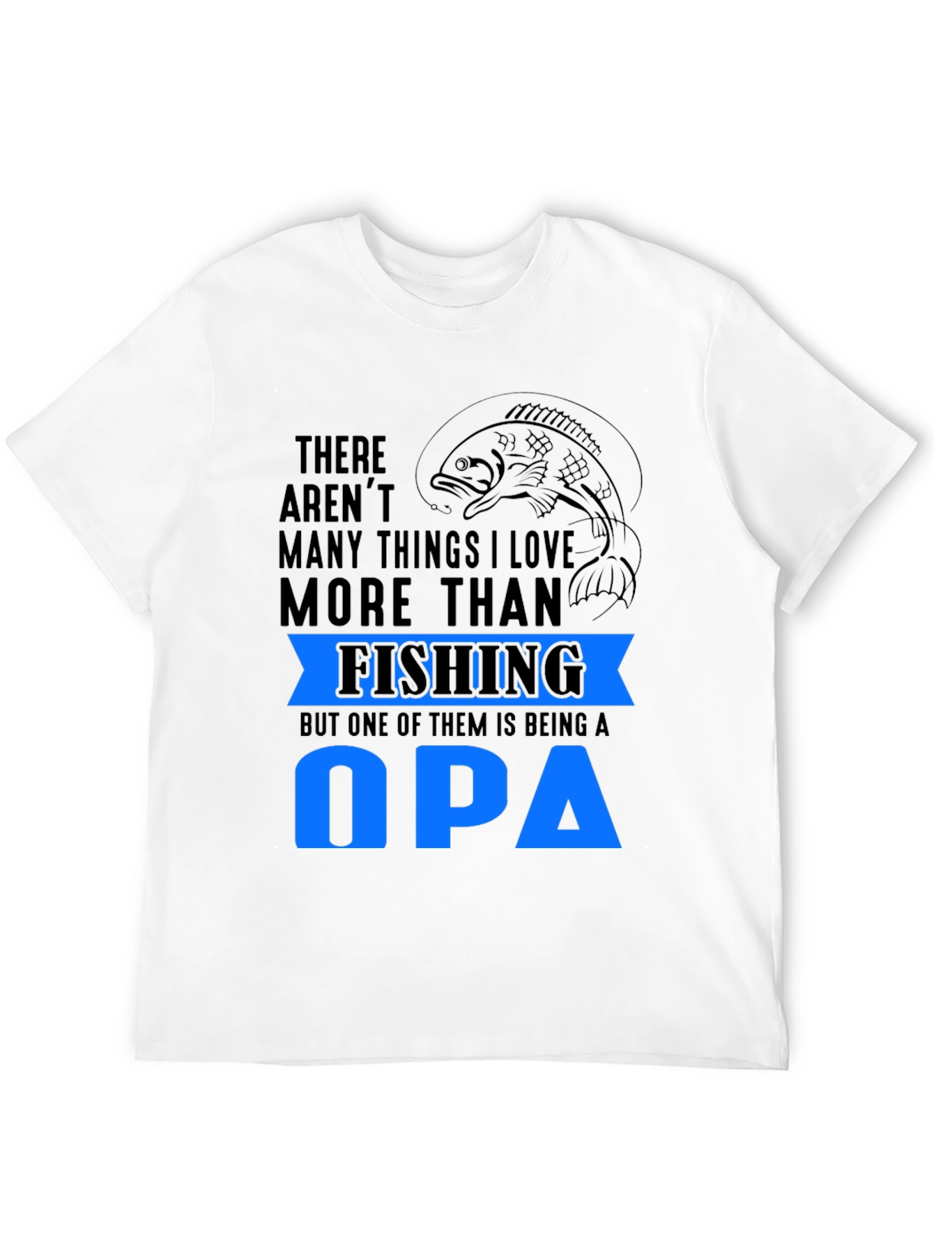 Fishing Grandpa T-Shirt - Opa Gift Idea