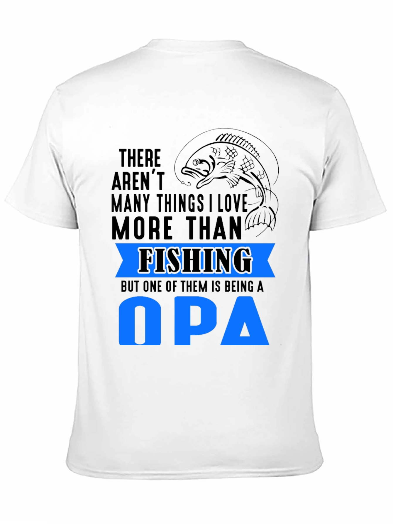 Fishing Grandpa T-Shirt - Opa Gift Idea