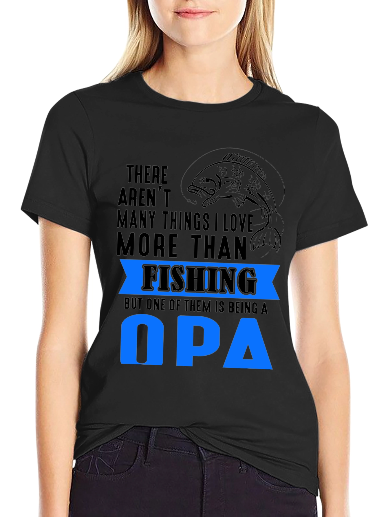 Fishing Grandpa T-Shirt - Opa Gift Idea