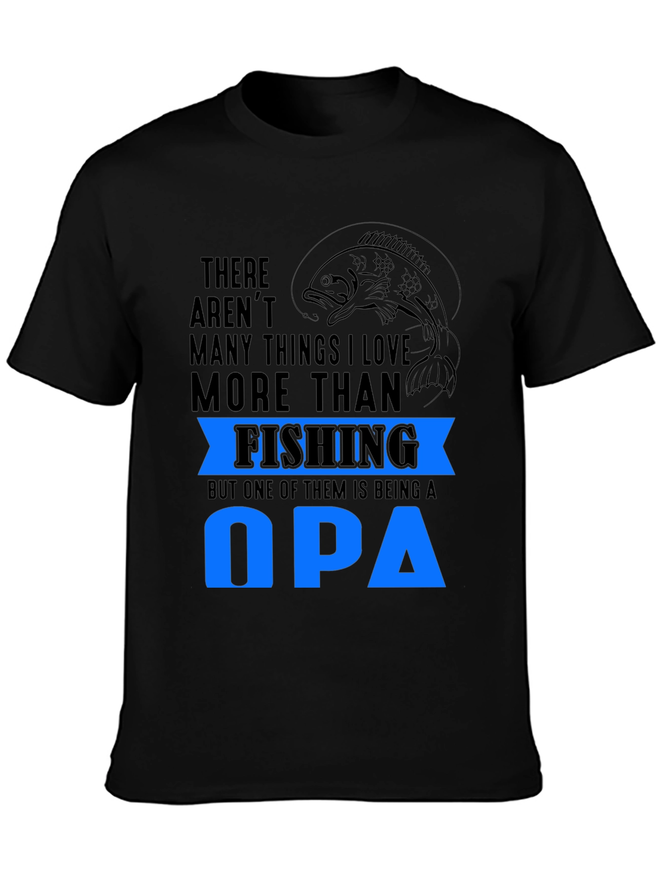 Fishing Grandpa T-Shirt - Opa Gift Idea