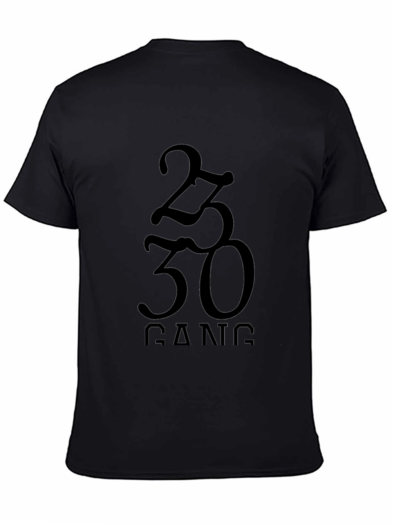 2330 Gang Black Graphic T-Shirt