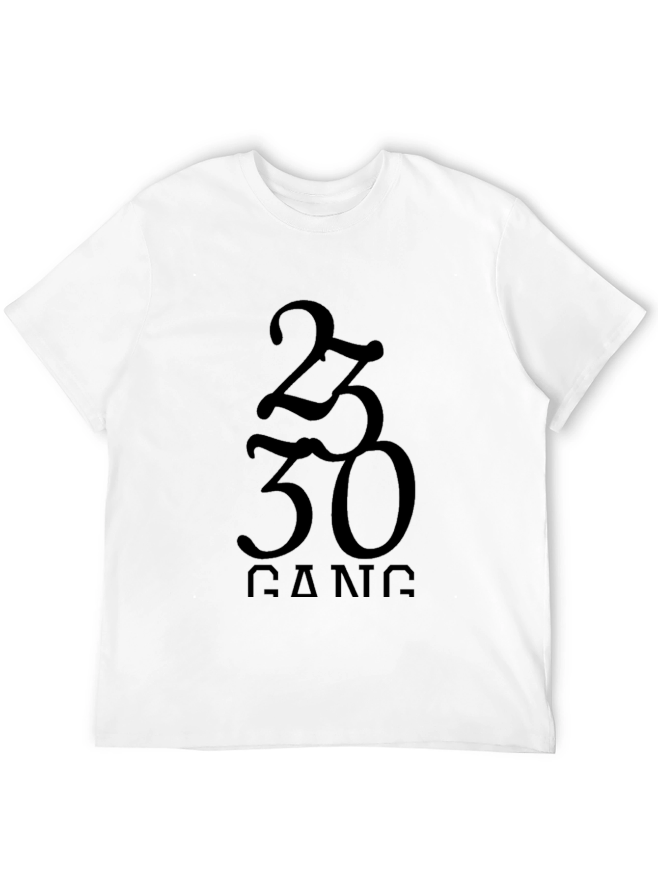 2330 Gang Black Graphic T-Shirt