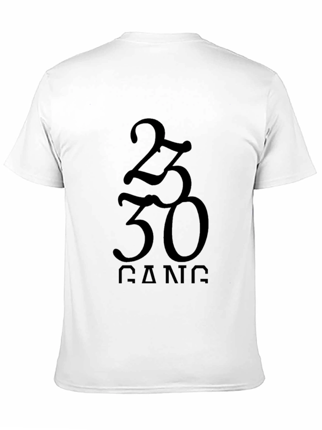 2330 Gang Black Graphic T-Shirt