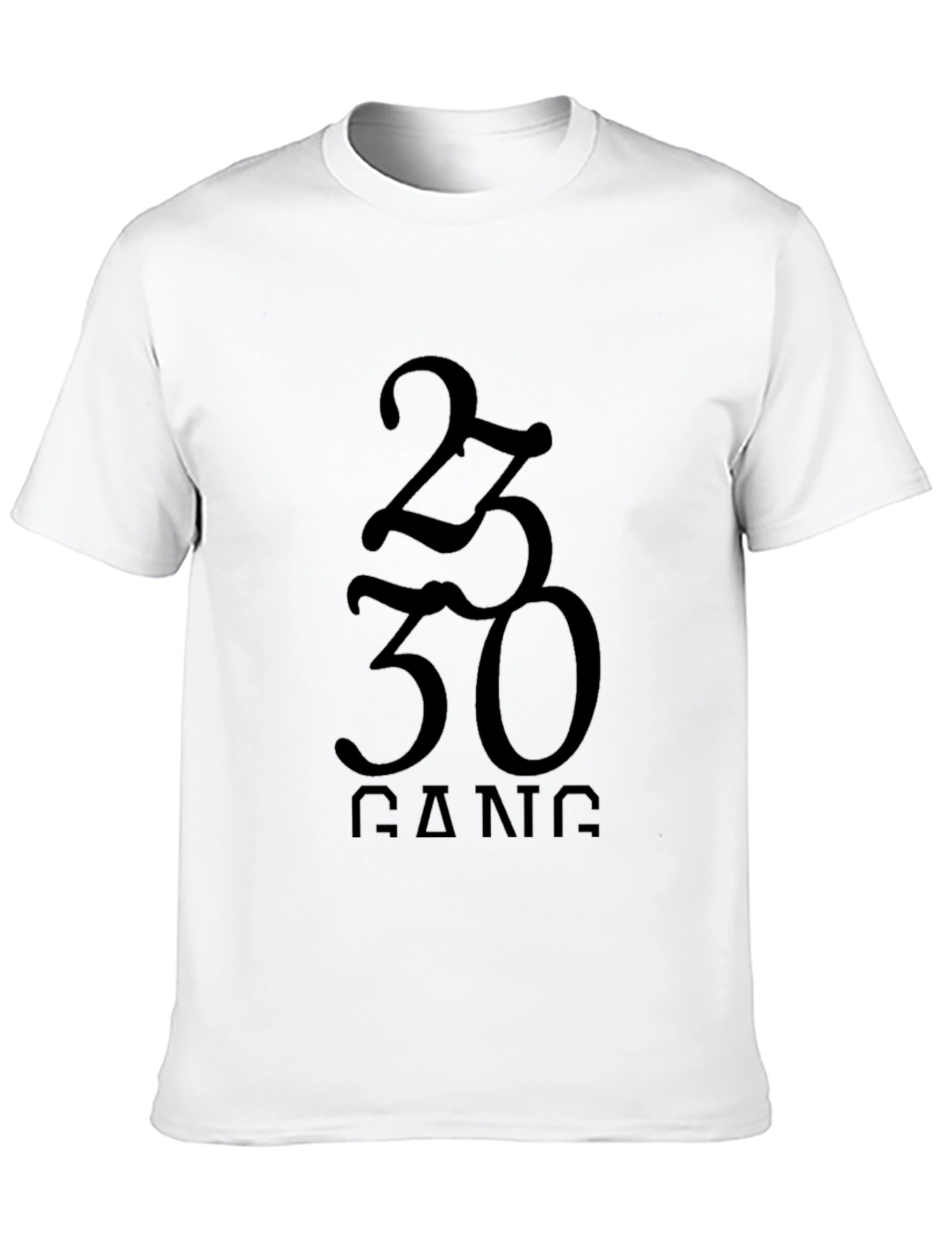 2330 Gang Black Graphic T-Shirt