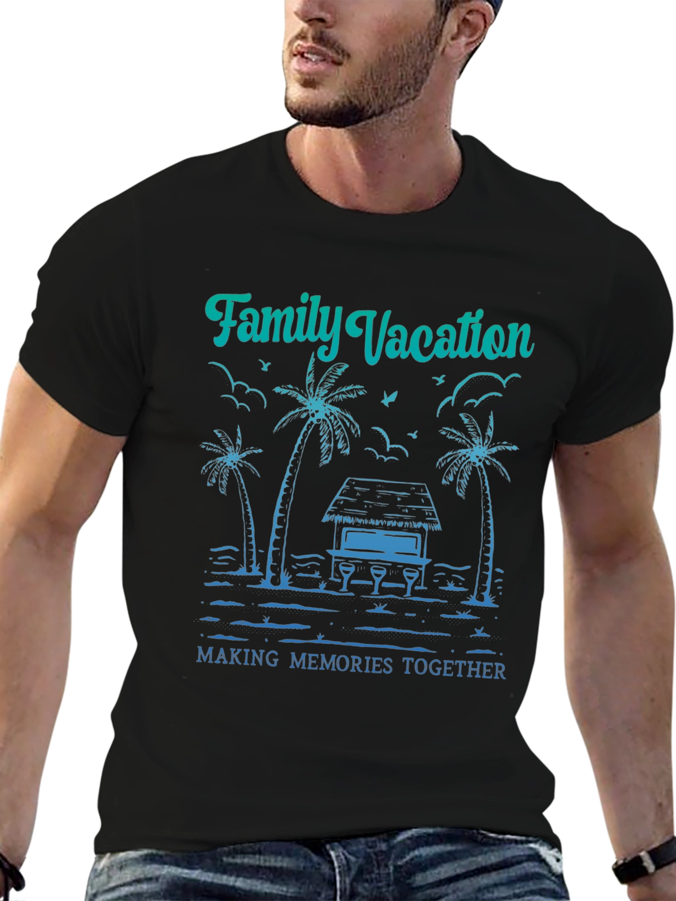 Family Vacation Graphic T-Shirt
